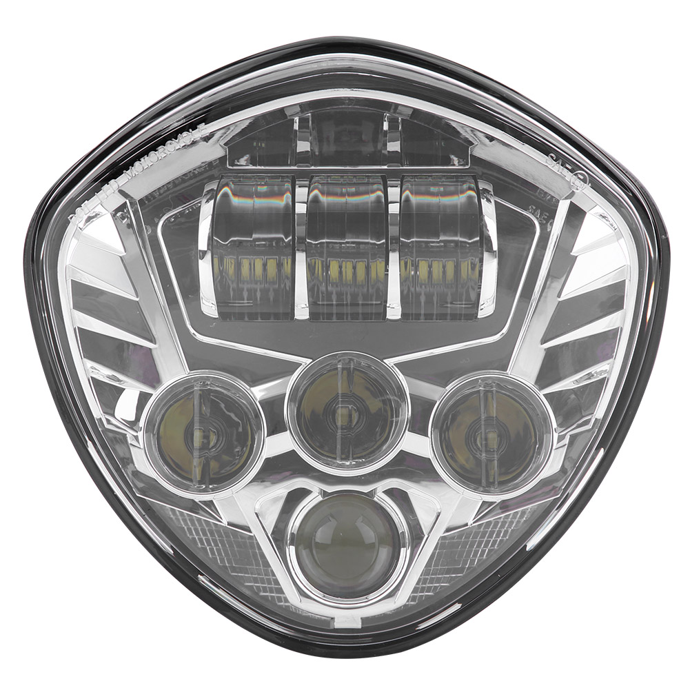 60w 6500k Weiß/blau Led Motorradscheinwerfer-bausatz Für Victory