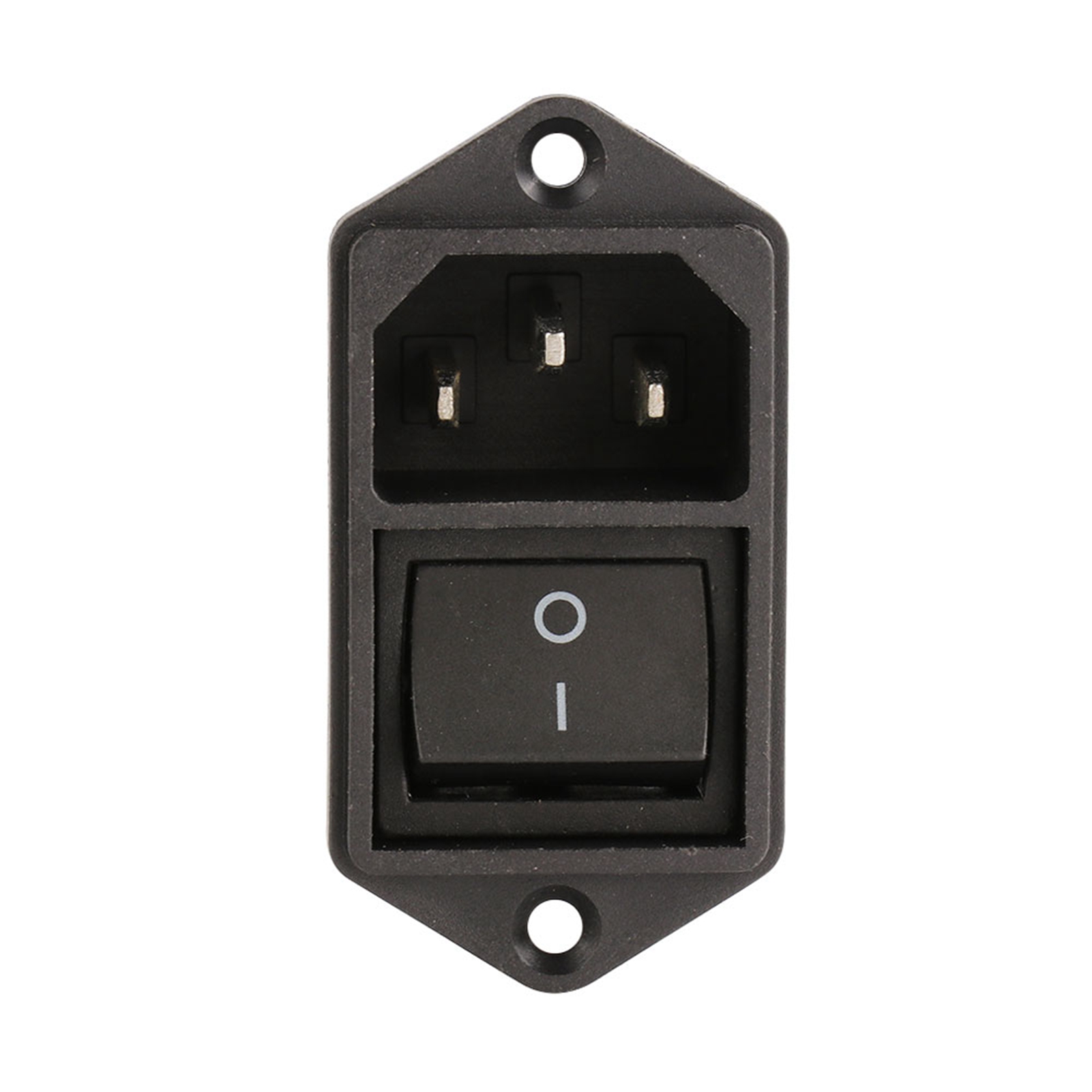 Iec320 C14-netzsteckdose (weiblich) Mit Wippschalter, 250 V, 10 A Wechselstromstecker