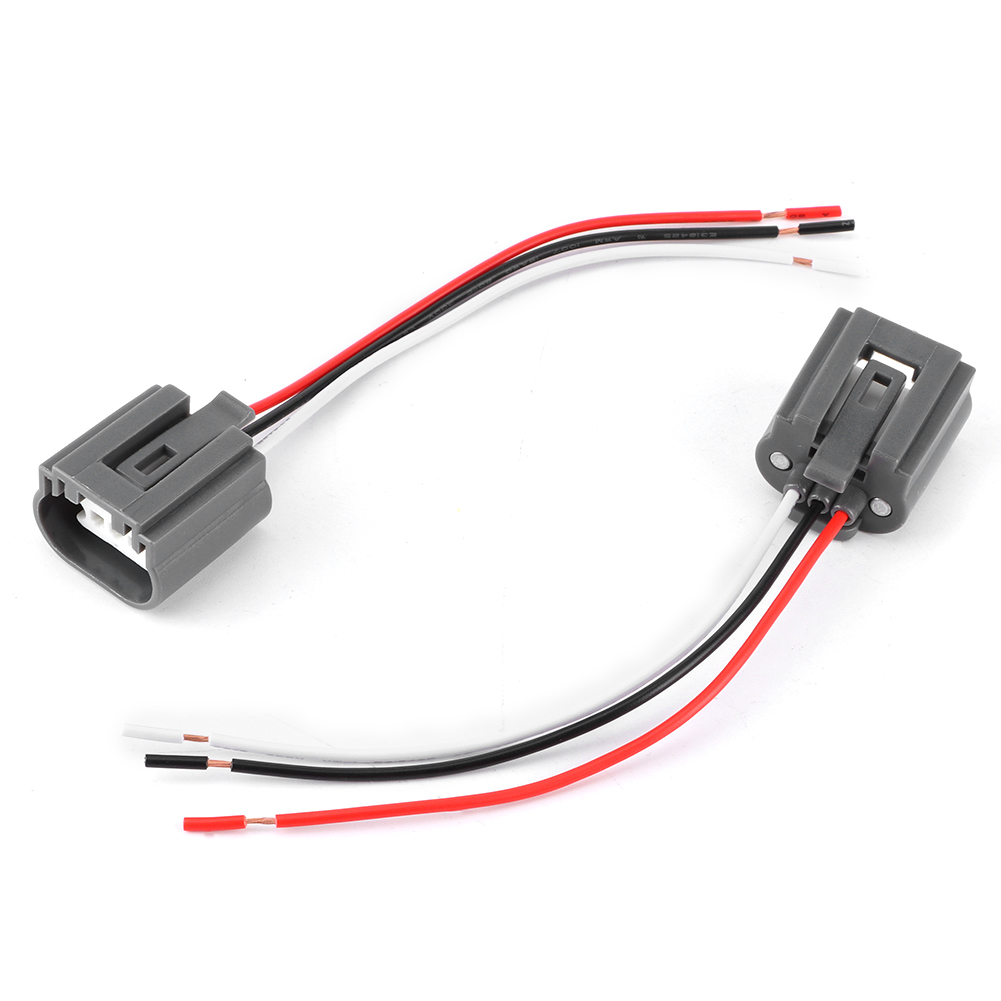2 Weibliche H13 9008 Keramik-led-steckverbinder, Hitzebeständiger Adapterkabelbaum, 2er-pack.