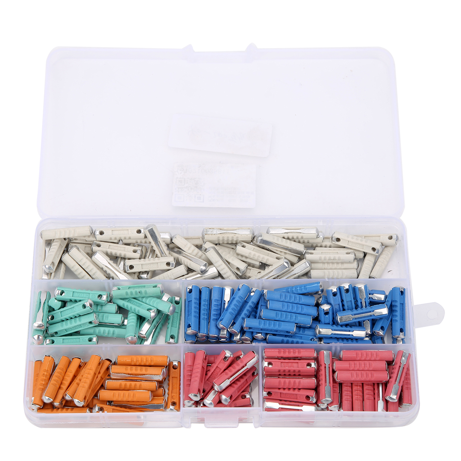 Konvolut Von 200 Europäischen Sicherungen (5a/8a/10a/16a/25a, 32v) In Einer Box, Umweltfreundliches Autozubehör