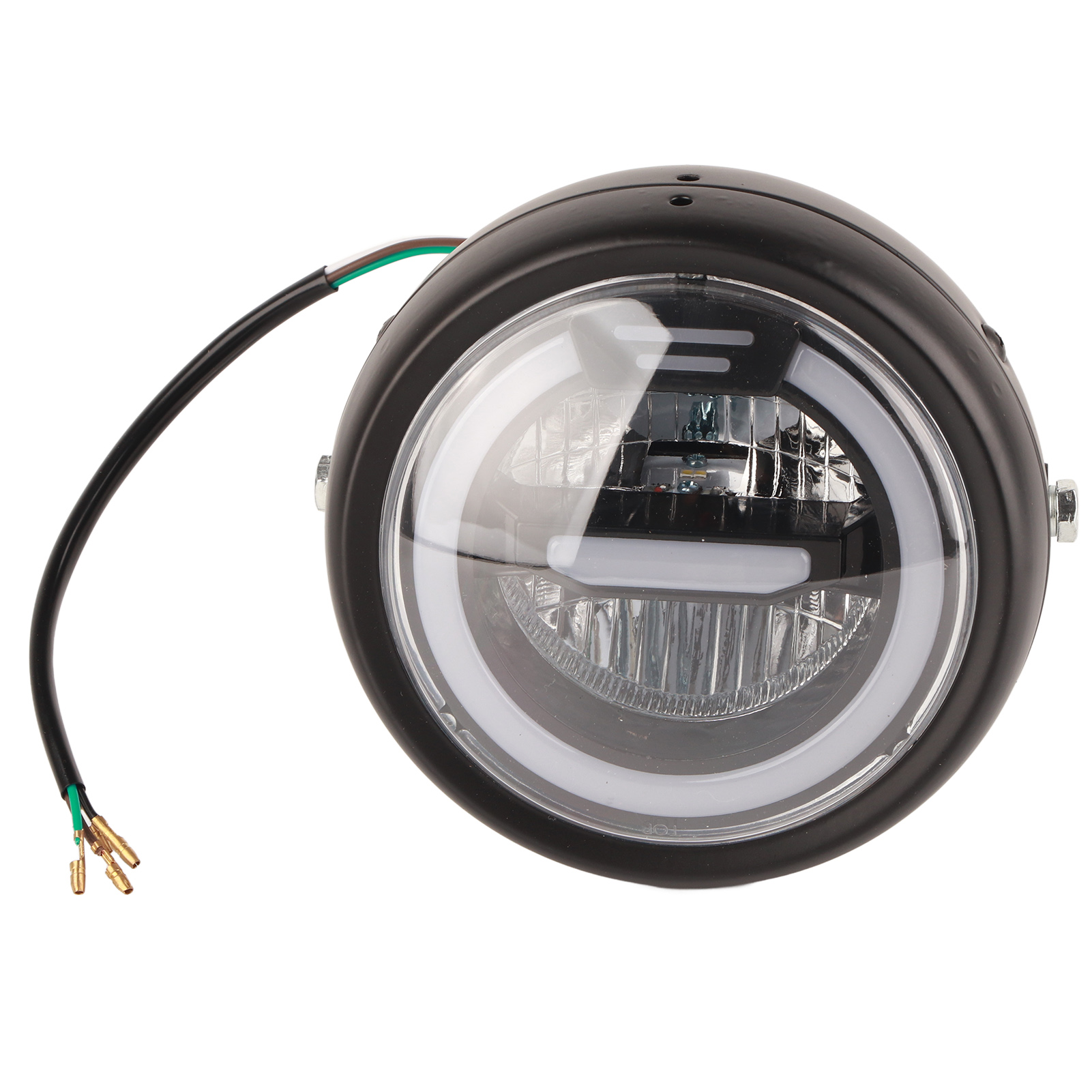 Universeller 6,5-zoll-led-motorradscheinwerfer, Rundes Weißes Licht Für Motorräder