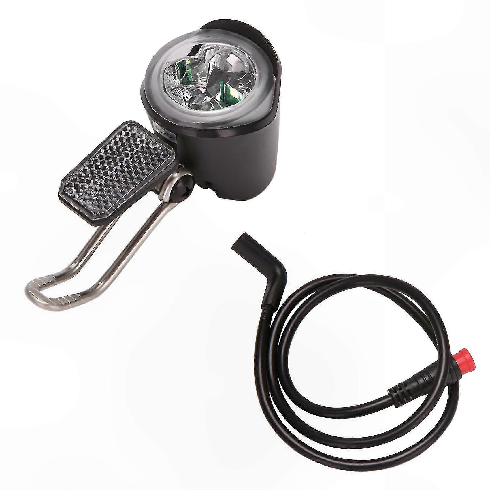 Wasserdichte Led-frontleuchte Für Fahrräder, 6v-60v, Universell Kompatibel Mit E-bikes Und Fahrrädern, Leistungsstarkes Straßenlicht