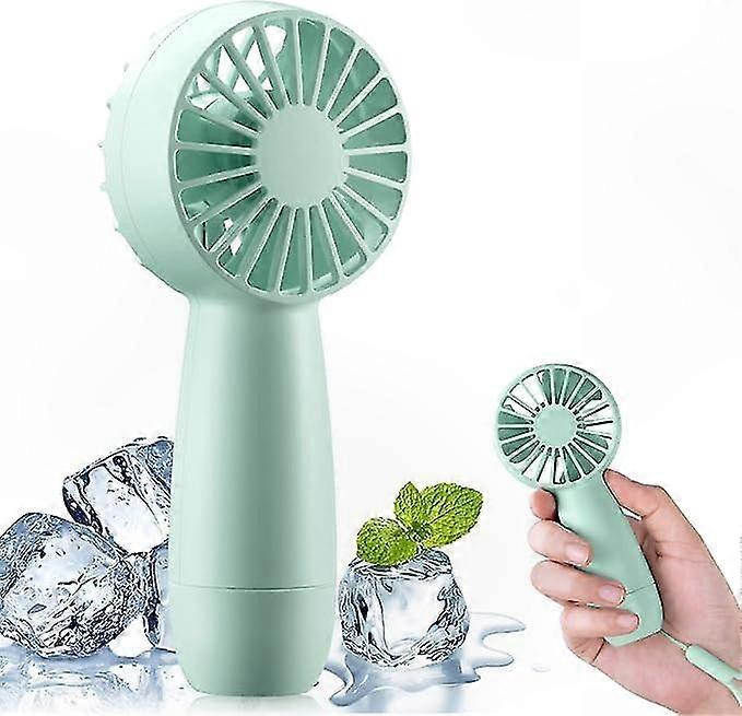 Mini-usb-ventilator, Tragbar, 3 Geschwindigkeitsstufen, Leise, Wiederaufladbar, Lange Akkulaufzeit, Handlich Für Unterwegs Oder Zu Hause