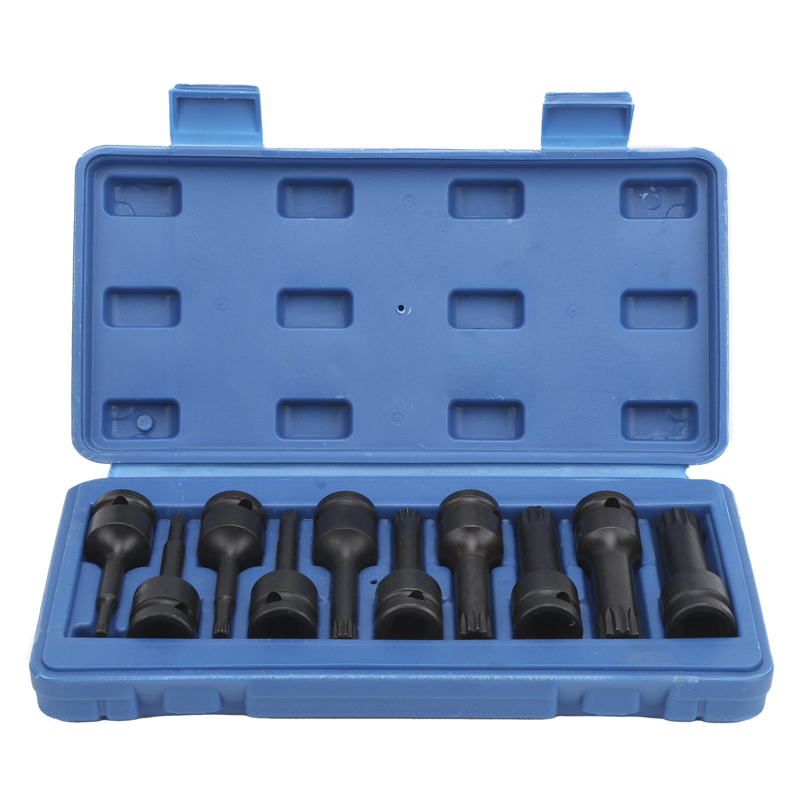 Satz Mit 10 1/2-zoll-vierkant-bits Für Crmo M5m18 Schlagschrauber, 78 Mm Länge, Inklusive Aufbewahrungsbox