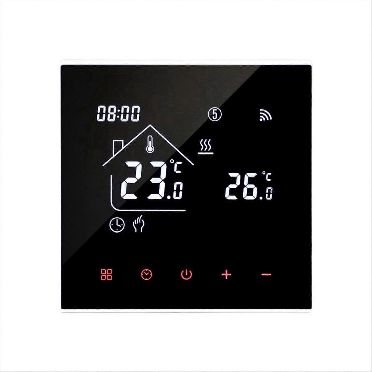 Tuya 16a Wlan-fußbodenthermostat, Programmierbarer Temperaturregler Für Elektrische Heizung, App-steuerung, Smart-home-kompatibel