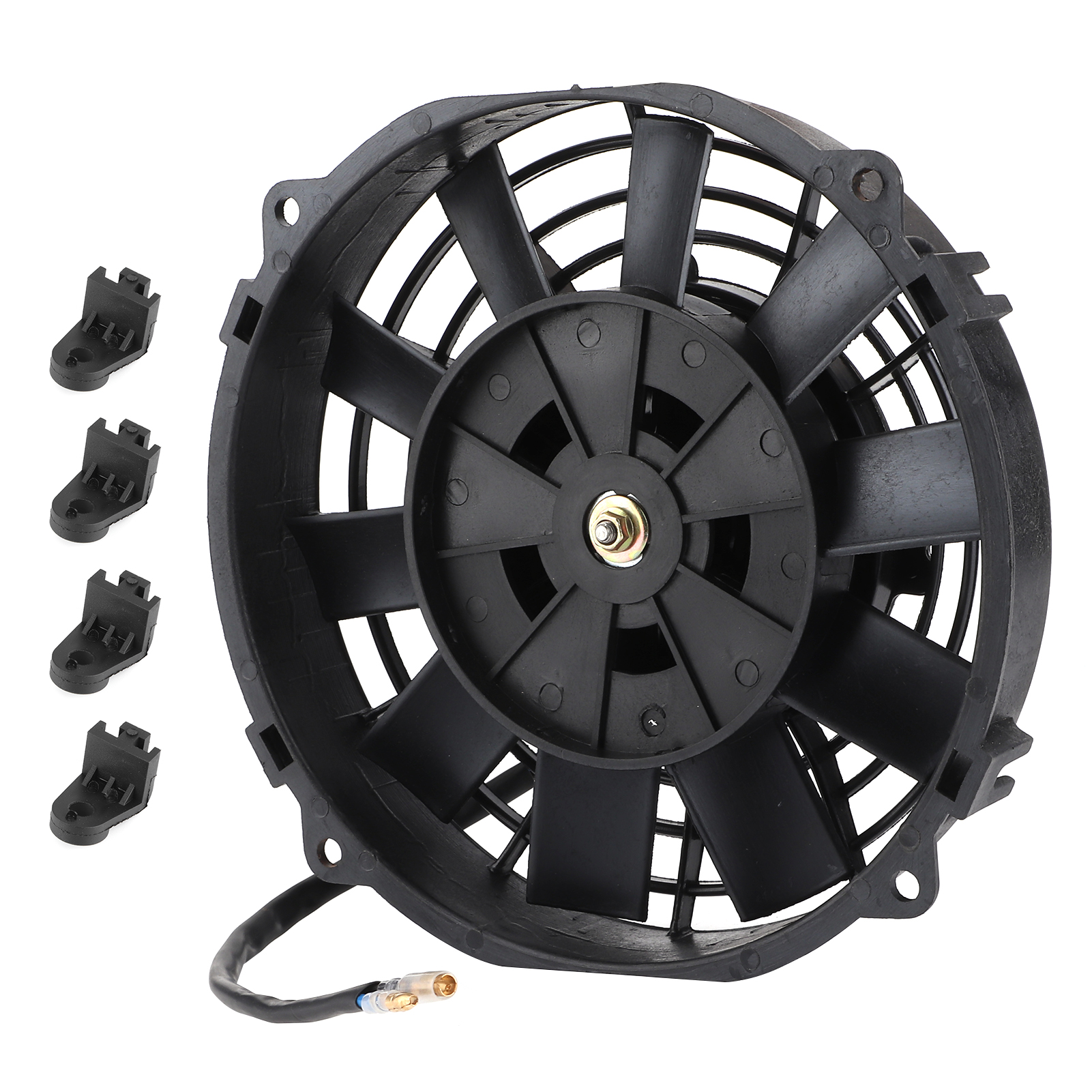 8-zoll-universal-elektrolüfter Für Autokühler Und Klimaanlage, 10 Flügel, 12 V, 80 W, 2250 U/min