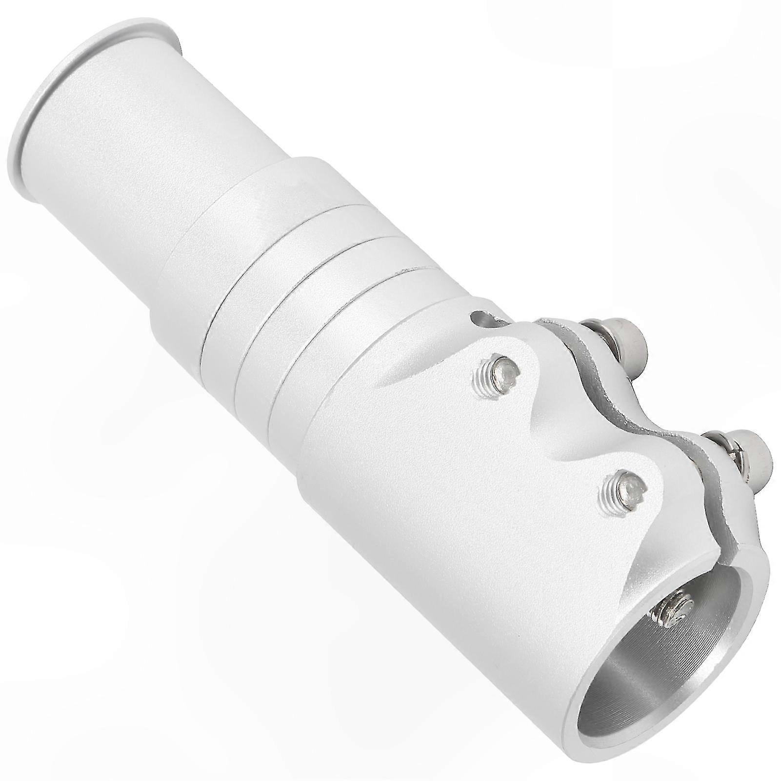 Erhöhter Lenker Aus Aluminiumlegierung Für Mountainbikes, Silberner Vorbau, Kompatibel Mit Mountainbikes
