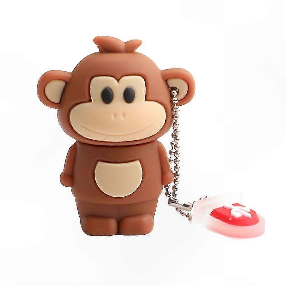 32 Gb Usb 2.0-stick In Pvc-gehäuse, Speicherstick Mit Affenmotiv Des Chinesischen Tierkreises, Originelles Design Zur Datenspeicherung