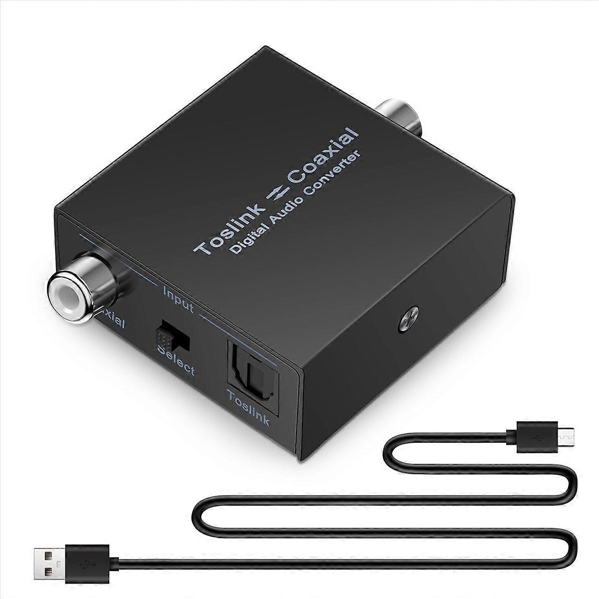 Bidirektionaler Koaxial-zu-optischer-rca-digital-audio-konverter