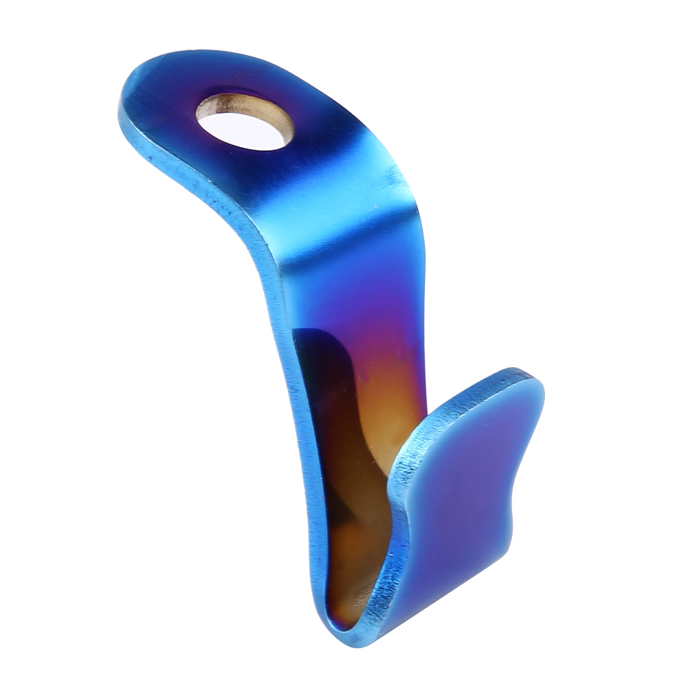 Universeller Motorradhaken Aus 6 Mm Edelstahl, Farbigem Titan, Aufhängungshalterung