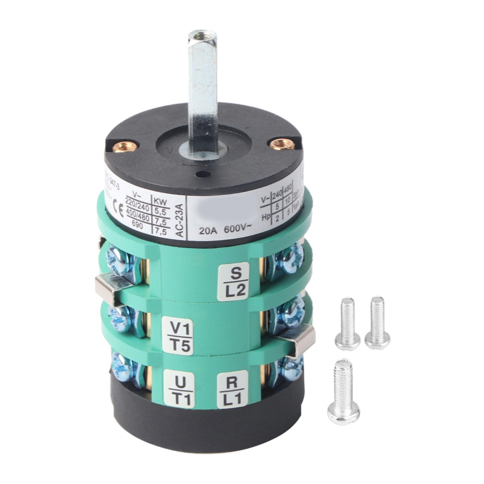20a-schütz Für 220v/380v-reifenwechslermotor, Vorwärts-/rückwärtsumkehrer, Drehtellerpedal (b)