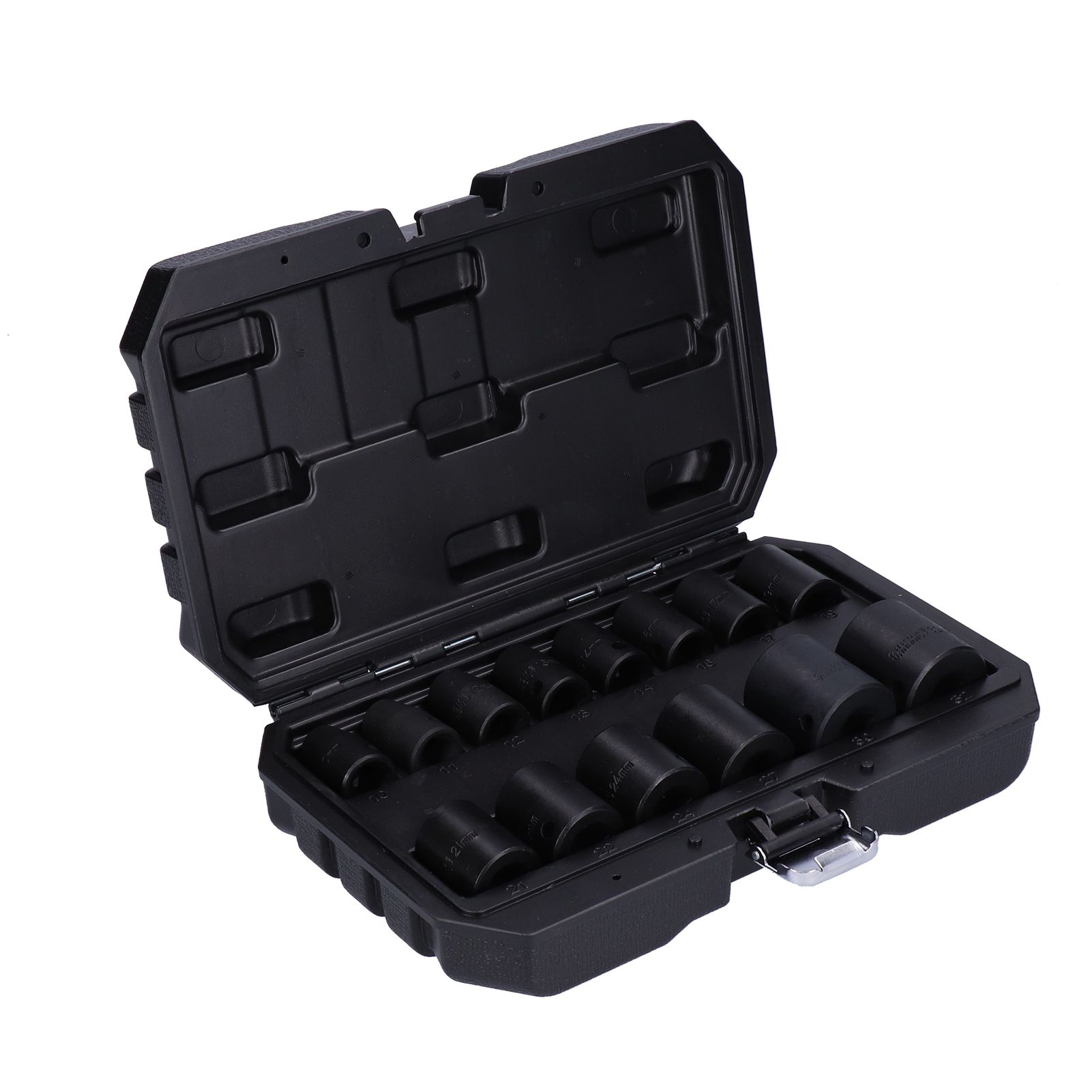 14-teiliges Set 1/2-zoll-kurz-schlagschrauber-einsätze, Dr Metrisch, Hochbelastbar, Aus Chrom-molybdän-stahl Für Autoreparaturen