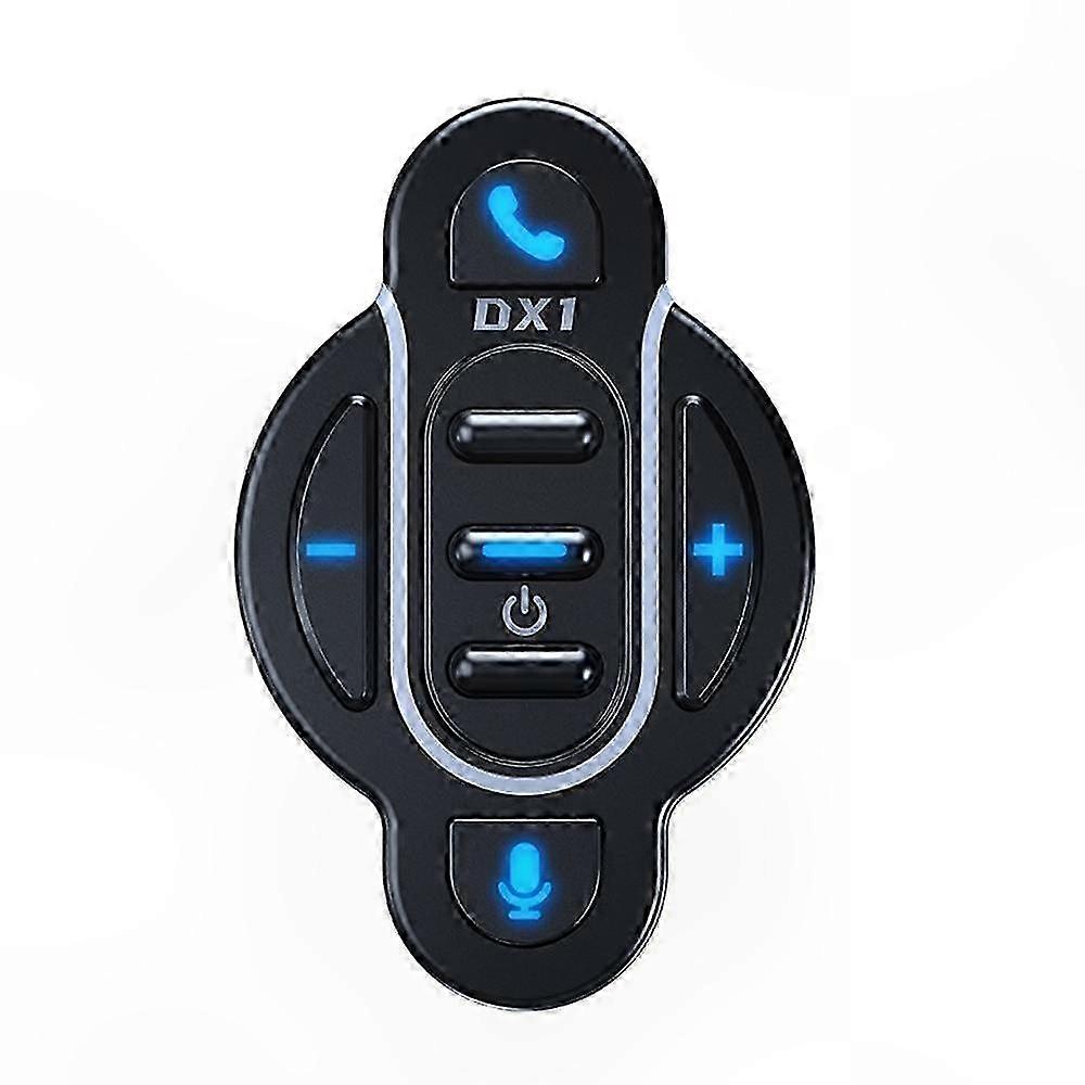 Bluetooth 5.4 Fernbedienung Für Motorradlenker, Multimedia-steuerung, Sprachassistent, Kabelloses Telefonieren, Wasserdicht, Musikplayer Für Fahrräder