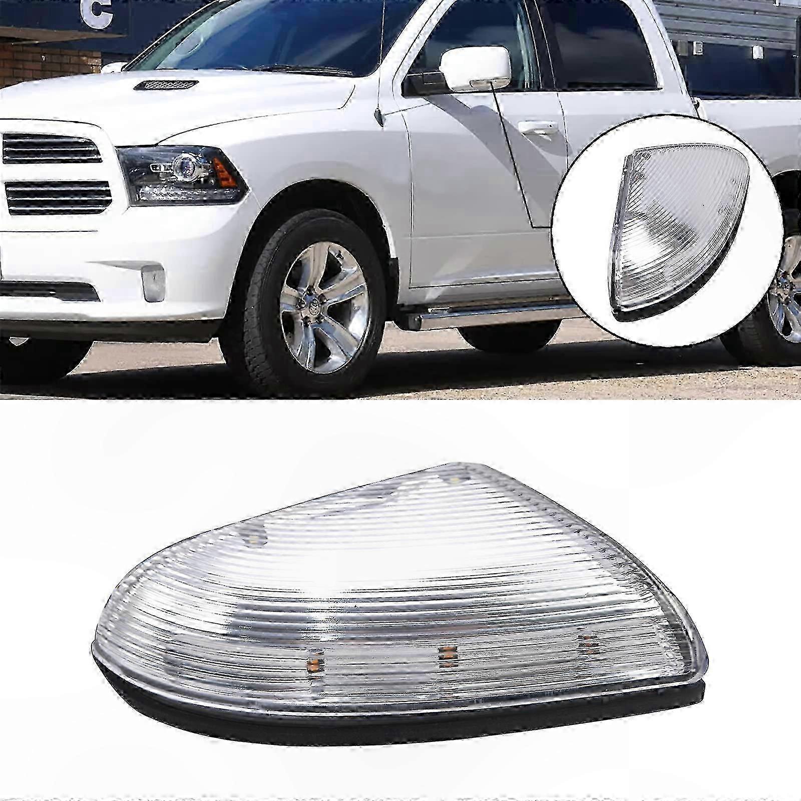 Led-bodenleuchte Für Den Außenspiegel (fahrerseite), Kompatibel Mit Ram 1500 Und 2500 (2010–2018), Begrüßungsbeleuchtung, Kaltweiß