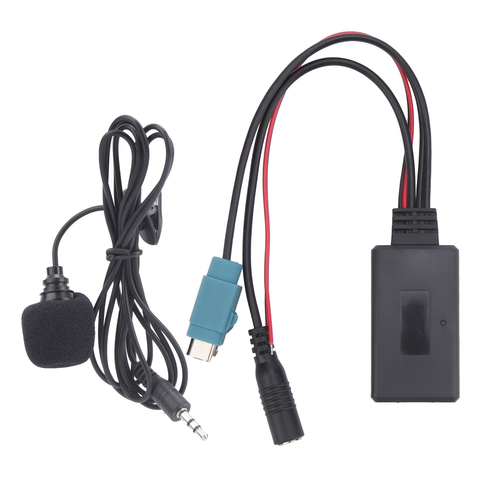 Kabelloses Bluetooth-freisprechsystem Fürs Auto Mit Aux-kabel, Eingebautem Mikrofon Und Freisprechadapter, Kompatibel Mit Alpine Kce-236b, Cda-9852 Und E.
