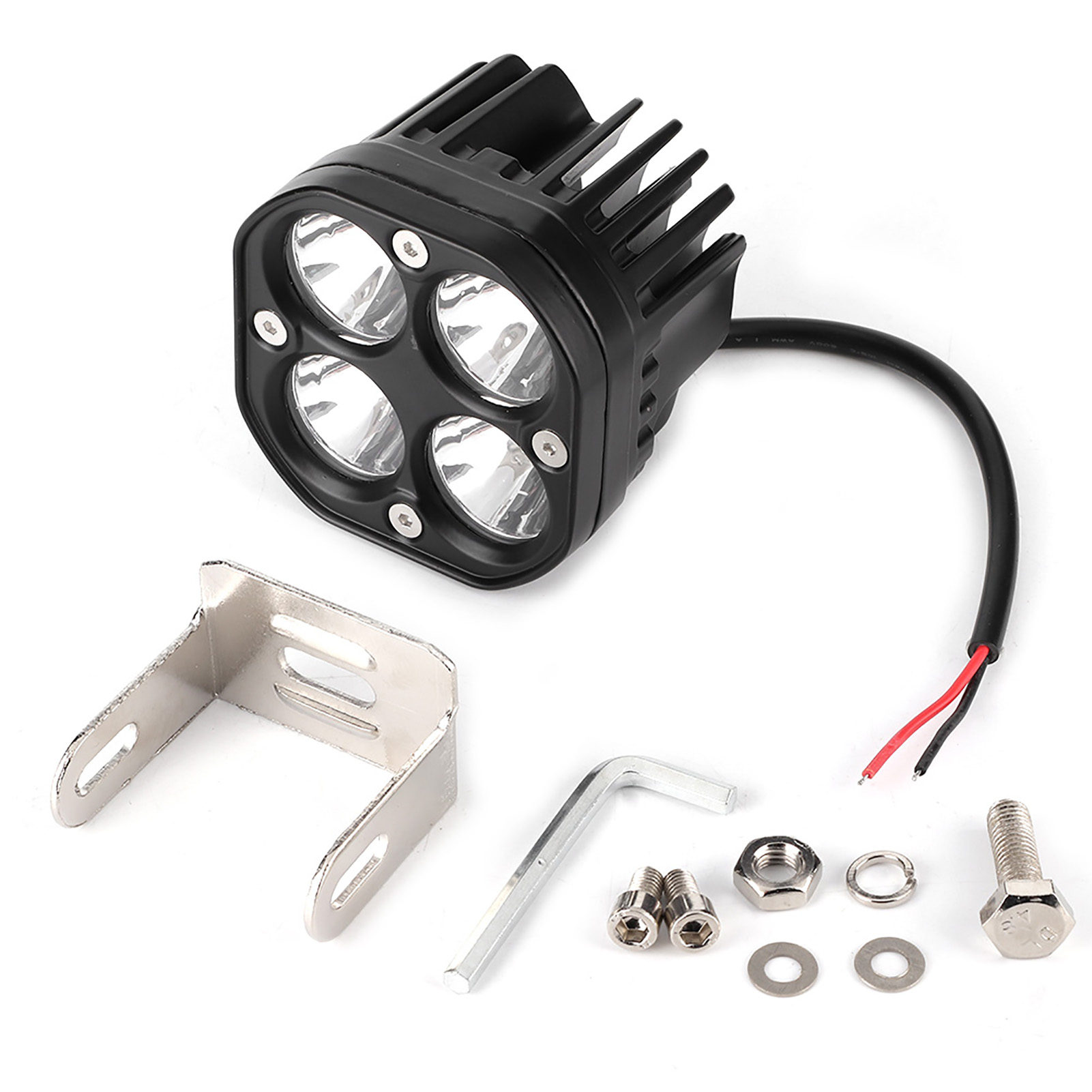 Universelle 40-w-led-arbeitsleuchte, Quadratisch, Fahrleuchte Für Suvs Und Pkws