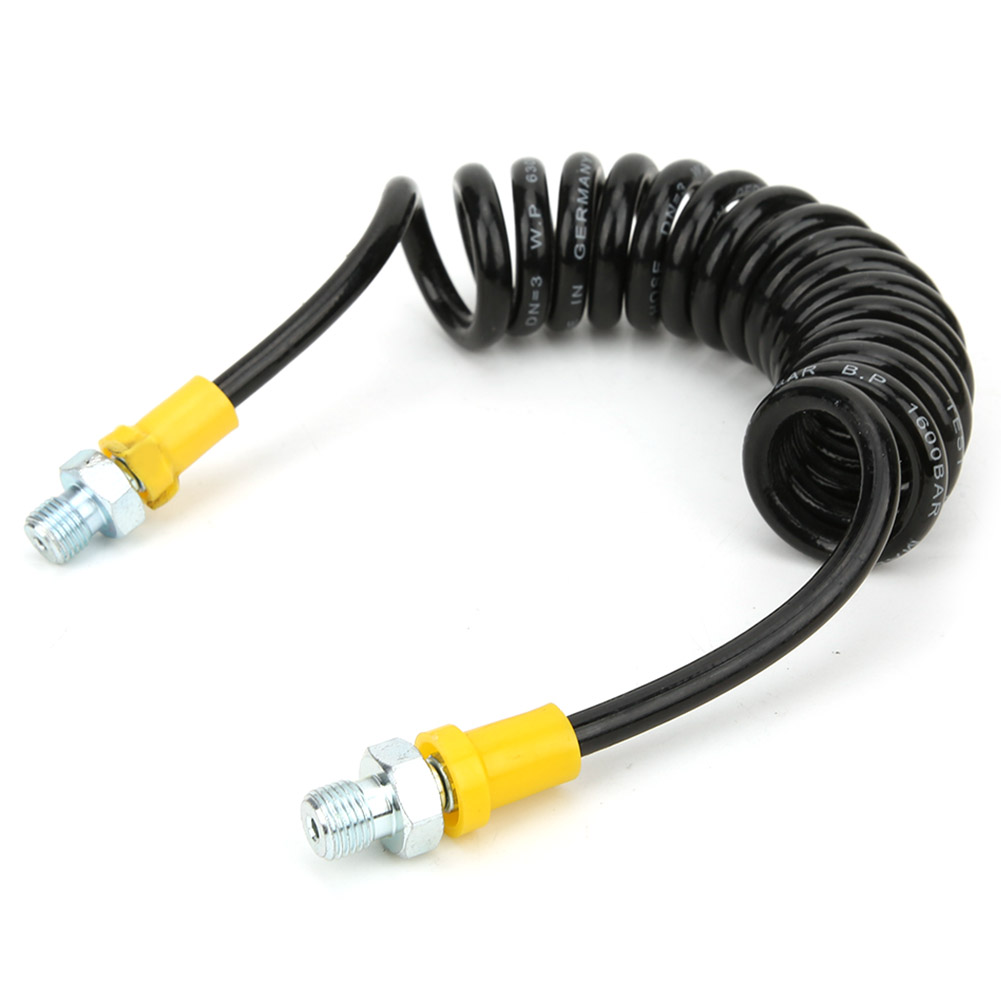 1,5 M Flexibler Spiralschlauch, 63 Mpa Hochdruck, Hochleistungsanschlüsse Für 30 Mpa Luftkompressorpumpe