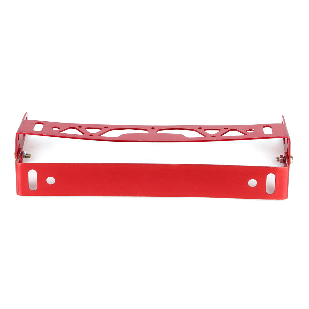 Verstellbarer Universeller Kfz-kennzeichenhalter Aus Aluminiumlegierung, Ersatzhalterung