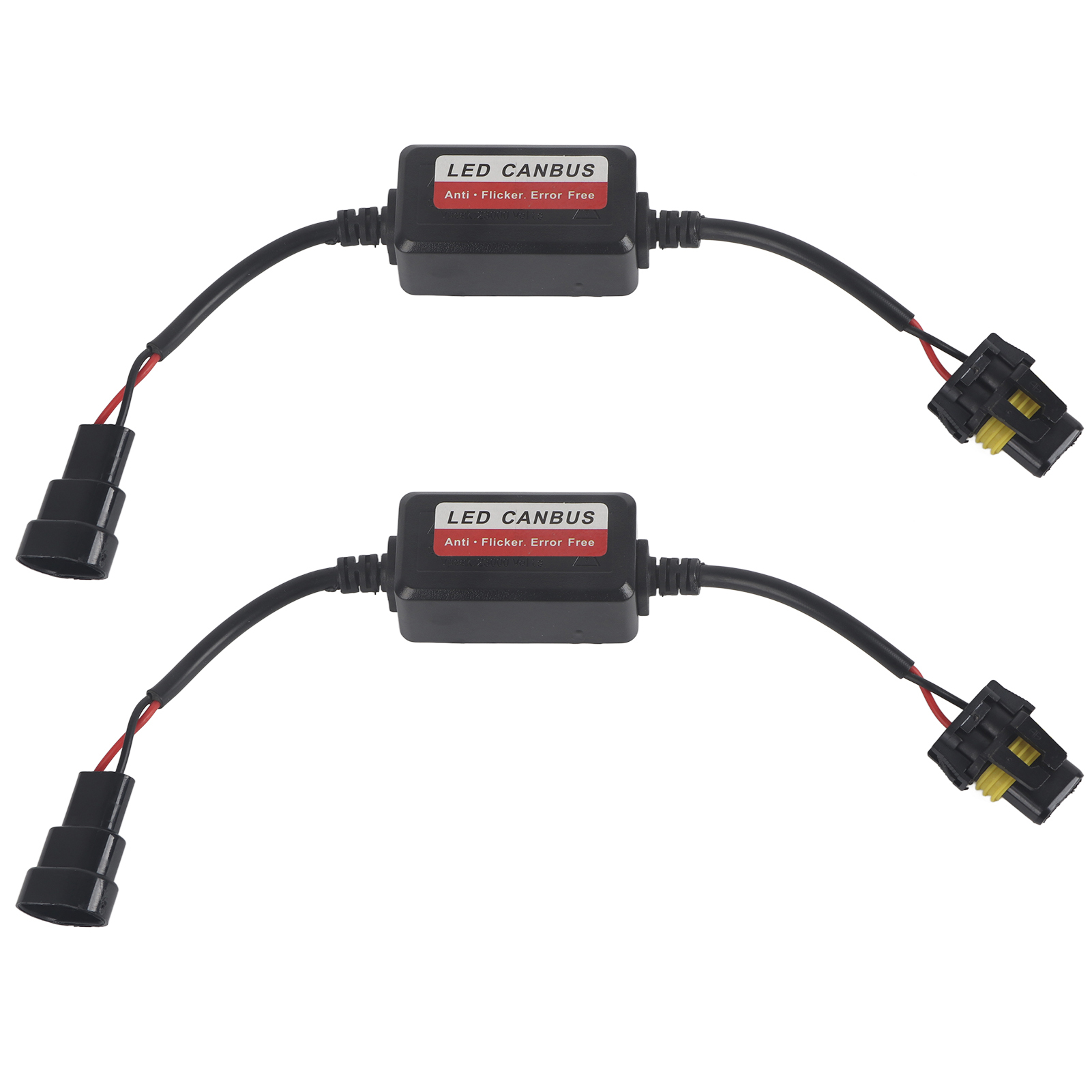 Universelles Tagfahrlicht Mit Flimmerfreiem Decoder, 9006 Led-fehlerlampen, 9–32 V