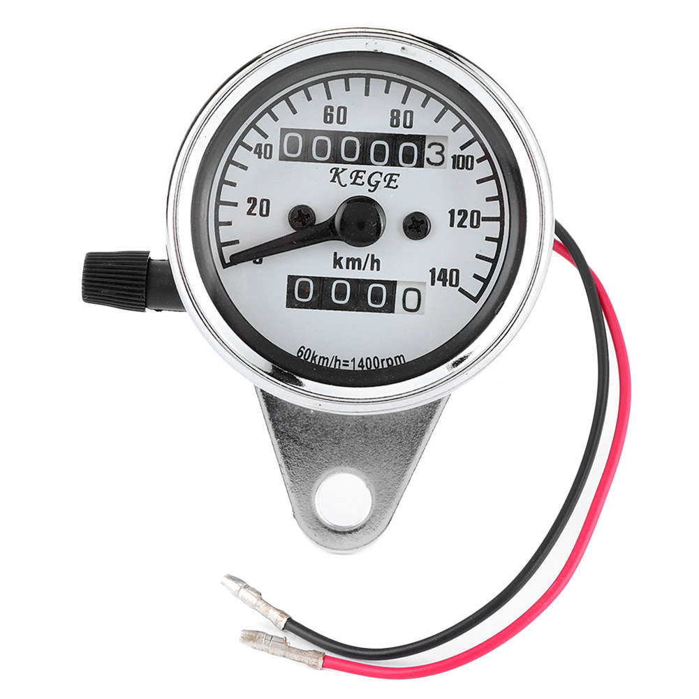 Universeller 12v-motorrad-tachometer Und Kilometerzähler Mit Nachtbeleuchtung