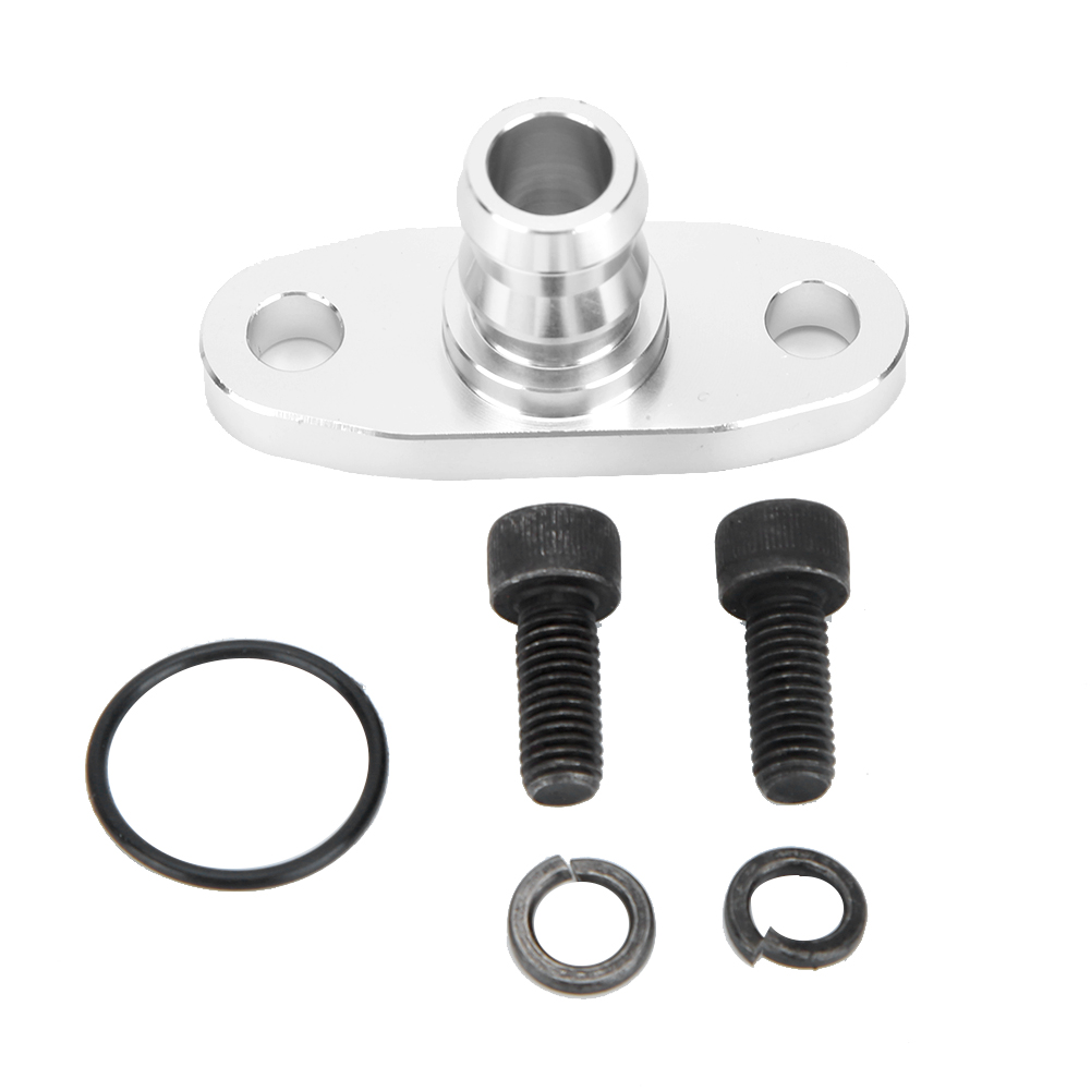 18-mm-turbo-ölrücklaufflanschadapter Für T3-, T4-, T3t4-, T70- Und T04e-turbinen