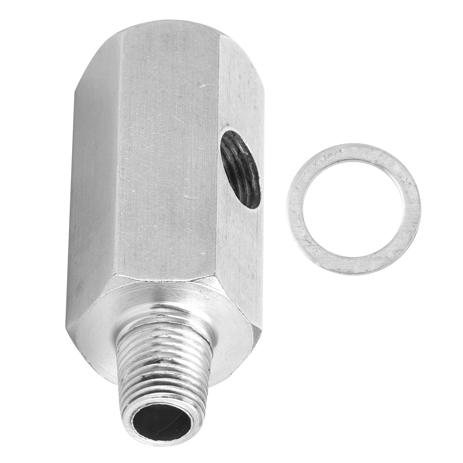 Edelstahladapter Für 1/8 Zoll Bspt Auf Npt Öldrucksensor, Turbo-zulaufleitungsanschluss.