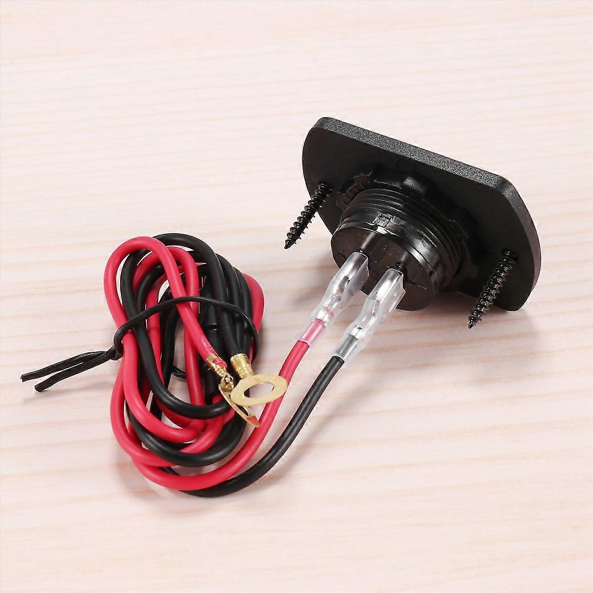 Wasserdichtes 12v/24v-spannungsmessgerät Für Boote, Lkws, Atvs Und Utvs