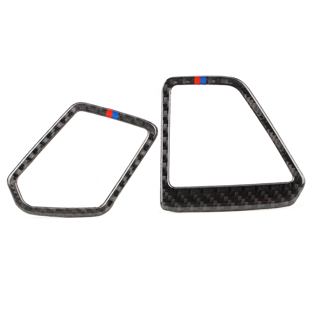 2-teiliges Carbonfaser-zierleisten-set Für Die Lüftungsdüse Auf Der Fahrerseite Des Armaturenbretts, Kompatibel Mit 3er G20 325 330 335 19-20
