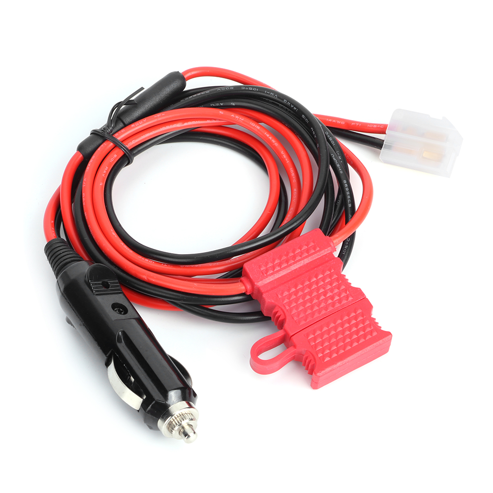 12-v-autoradio-stromkabel, 1,5 M, 2-poliger T-stecker Für Zigarettenanzünder, Kompatibel Mit Kenwood Tm-201b