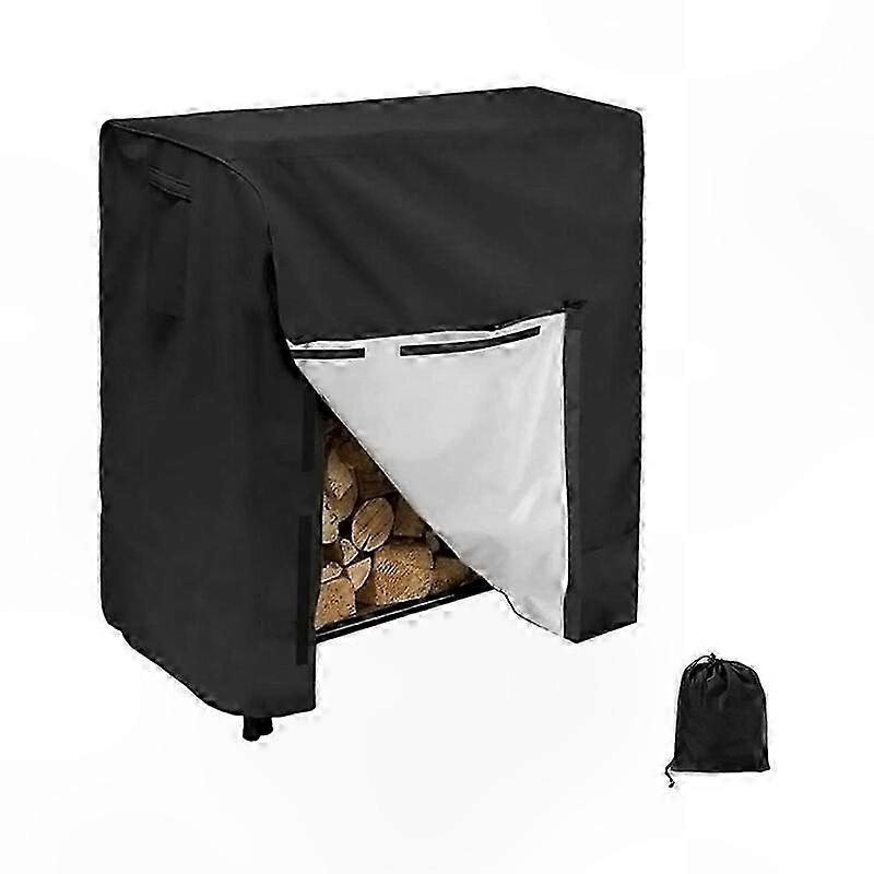 Wasserdichte Abdeckung Für Holzschuppen Im Freien, 109 X 66 X 122 Cm, Strapazierfähiges 420d Oxford-gewebe, Regen- Und Staubschutz, Abdeckung Für Holzregal Ohne Ablagefläche