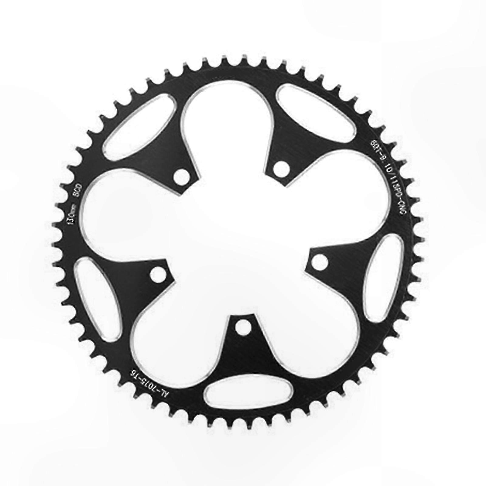 Direktmontage-kettenblatt Für Fahrräder, 110 Mm Lochkreis, 5 Löcher, Narrow-wide-profil (rot), Optimale Kraftübertragung, Kompatibel Mit Mountainbikes Und Rennrädern.