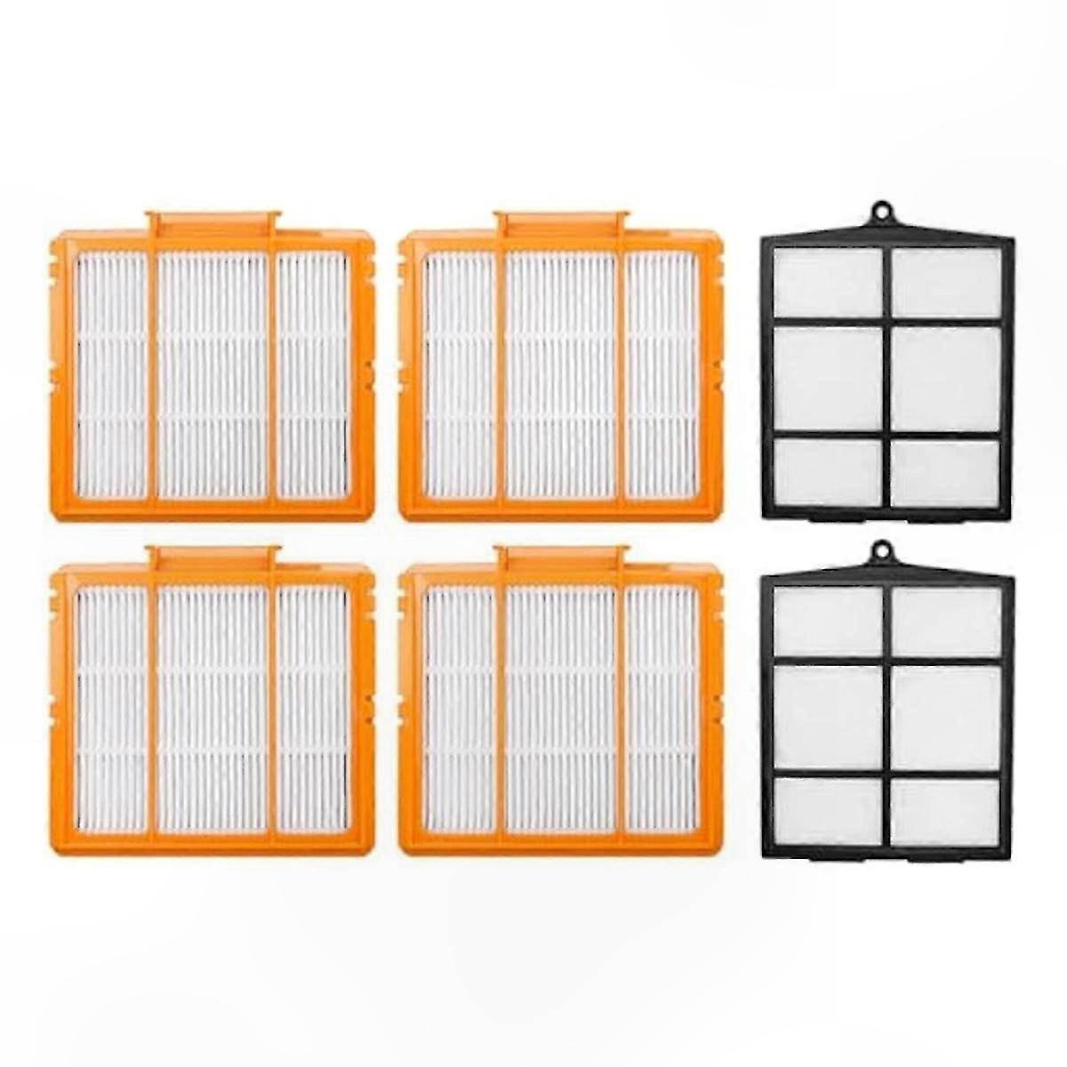 Ersatzfilter Für Smarte Saugroboter, 6er-pack, Kompatibel Mit Verschiedenen Saugrobotermodellen.