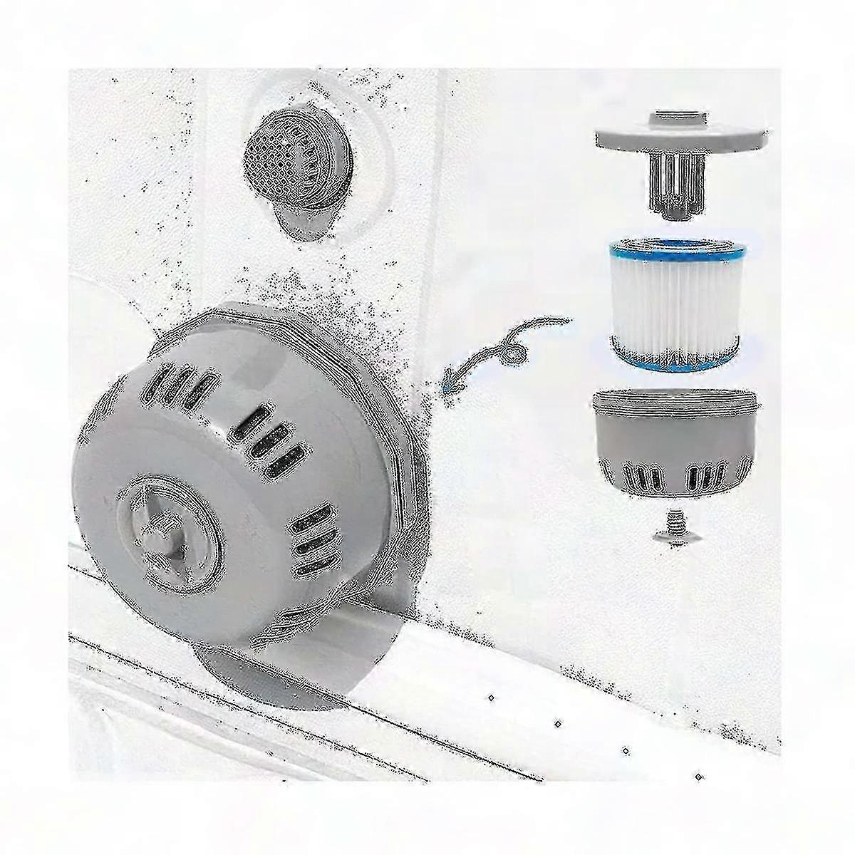 Filterkartusche Für Lay-z-v1 S1 Spa, Reinigungszubehör Für Whirlpool Und Schwimmbad, Ersatzteil A888120513