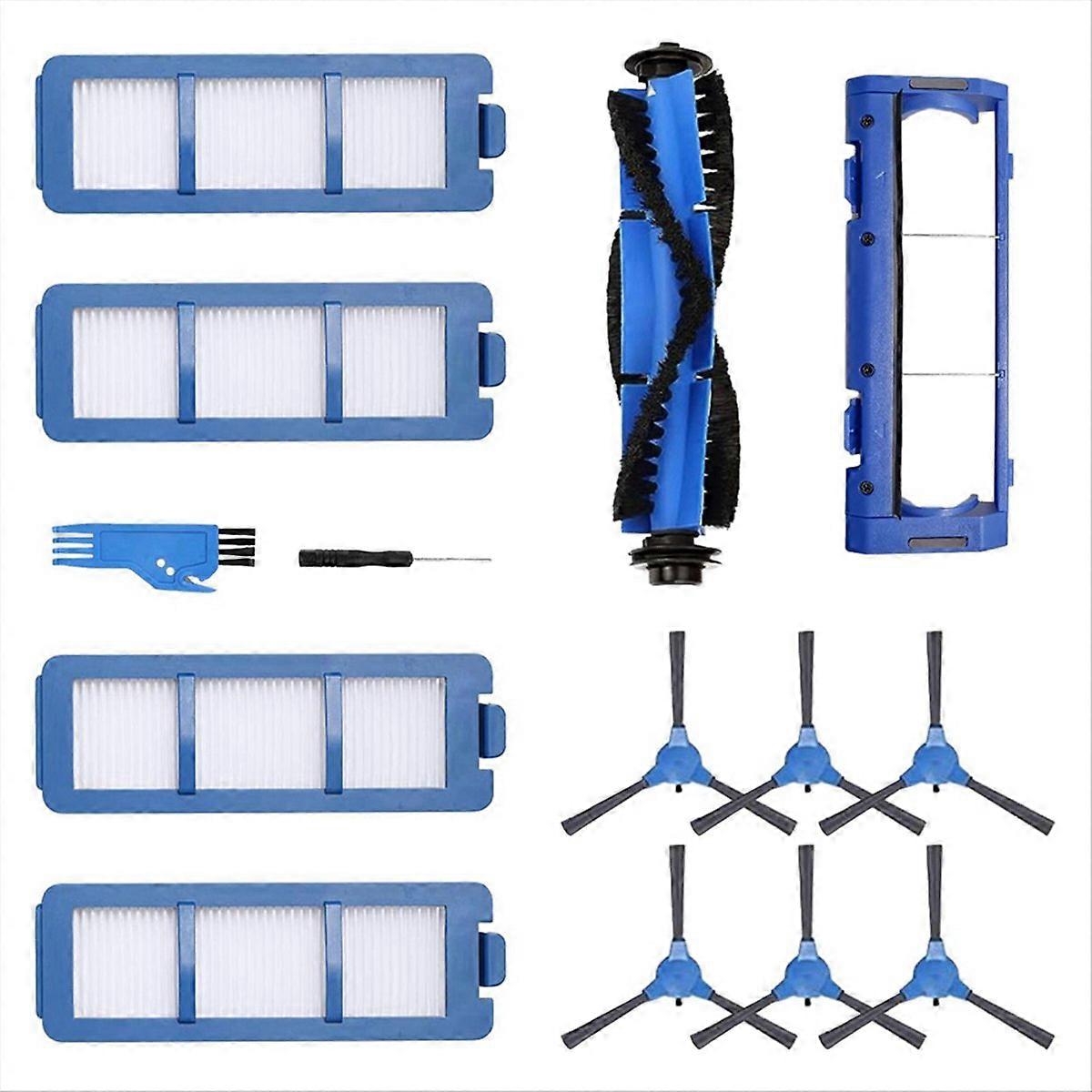 14-teiliges Ersatzteilset Für Saugroboter, Kompatibles Ersatzzubehör, Komplettes Wartungsset Für Die Automatische Reinigung, Ersatzteile Für Saugroboter, Packung Mit 14 Ersatzteilen.