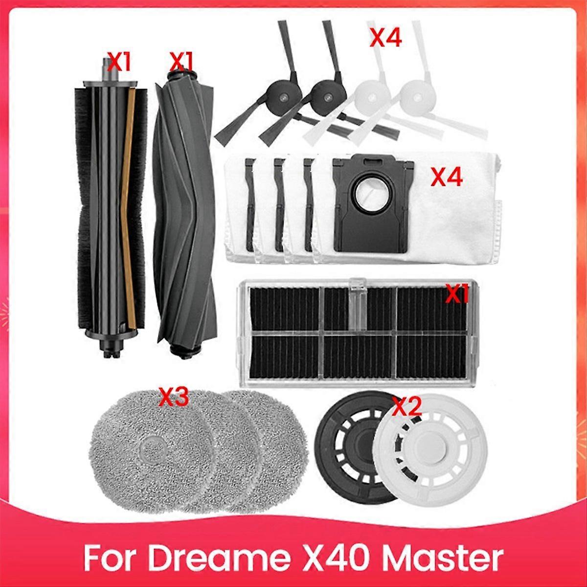 16-teiliges X40-ersatzteilset Für Master Staubsauger, Kompatible Filter Und Zubehör