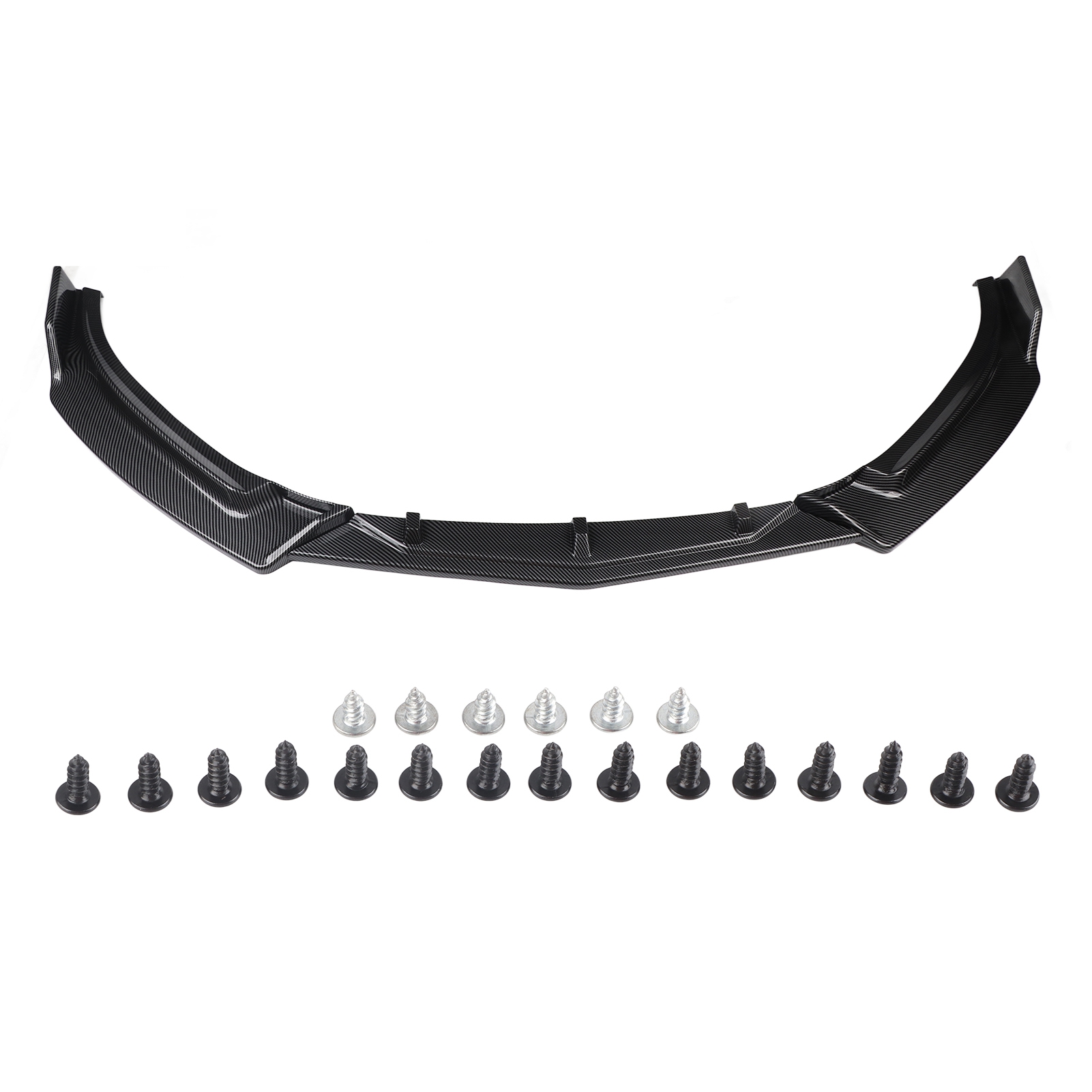 3x Frontspoiler In Carbonfaser-optik Für Mazda 3 Axela Stoßstange 2014-2019