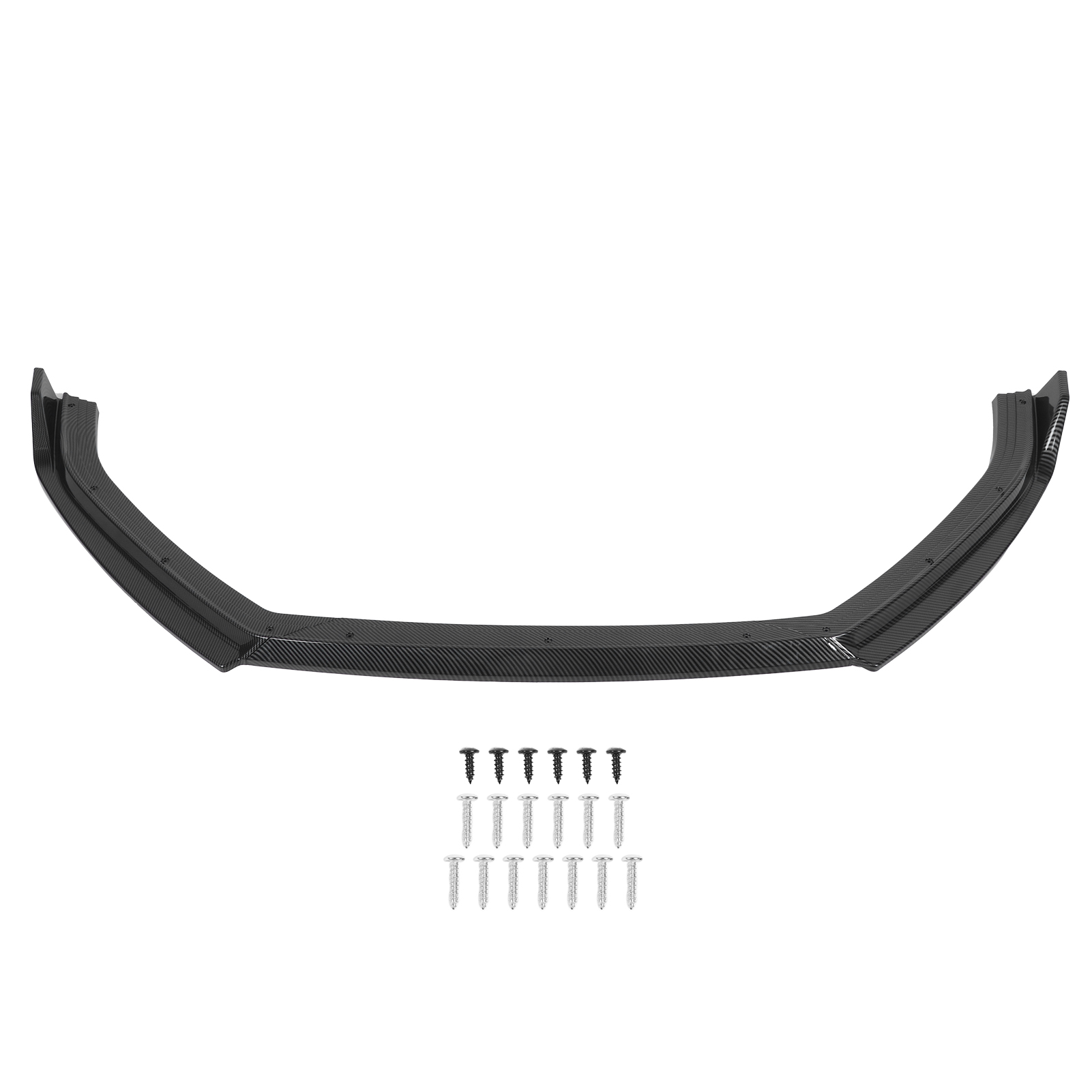 K·seek Design 3-teilige Frontstoßstangenlippe In Carbonfaser-optik Für Mk5 6c Standard Facelift 2015-2017