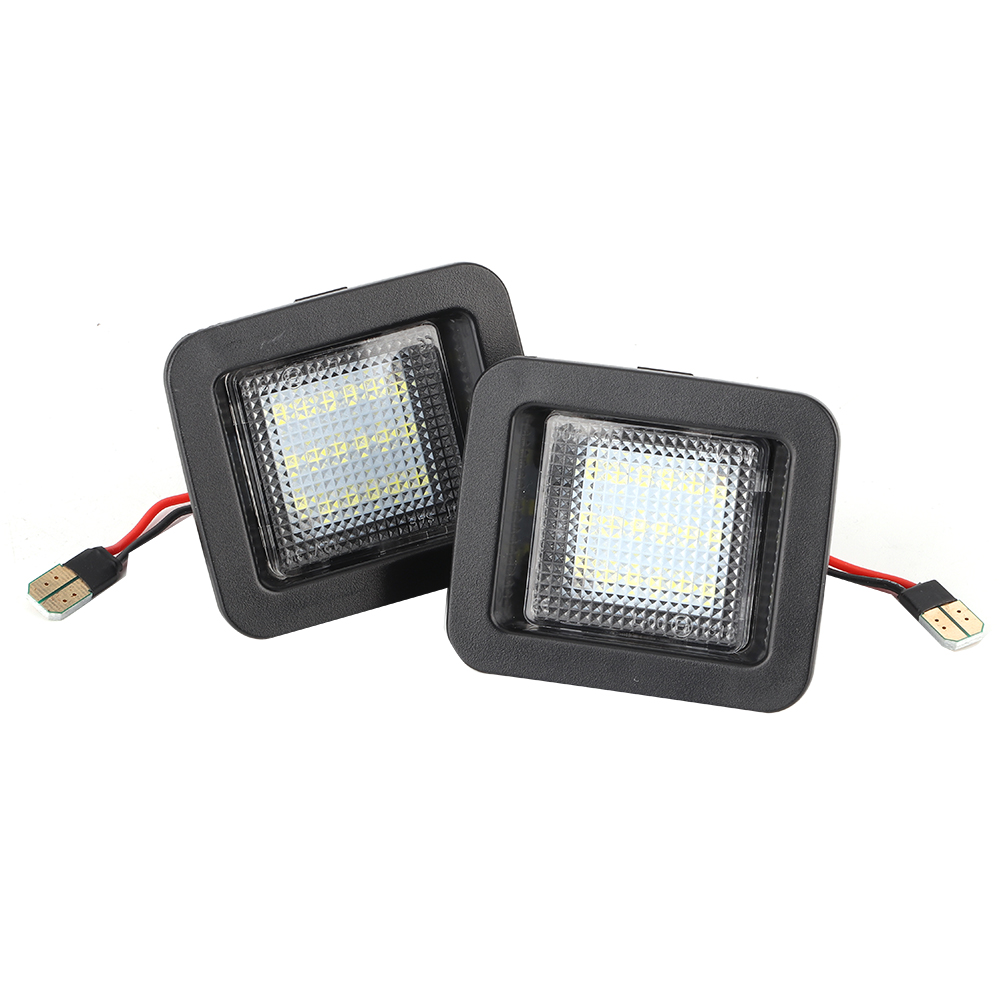 18 Led-kennzeichenleuchten Für Ford F150 2015-2023, Paar Weiße Kennzeichenleuchten