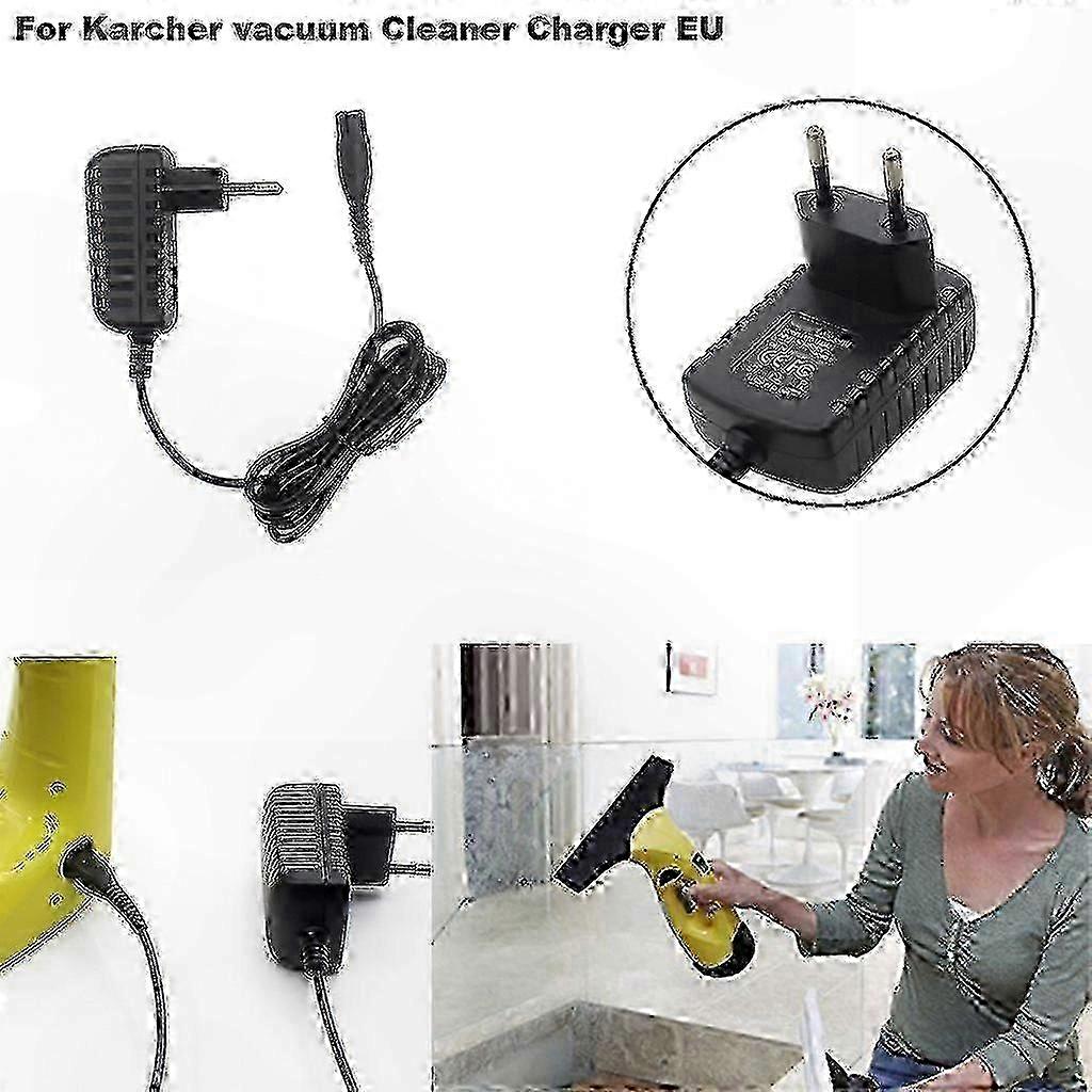 Ladegerät Für Fenstersauger, Kompatibel Mit Wv50 Wv55 Wv60 Wv70 Wv75 Wv2 Wv5, Netzteil, Universelles Ladezubehör, Netzstecker, Modell Der Wv-serie, Zuverlässiger Ersatz.