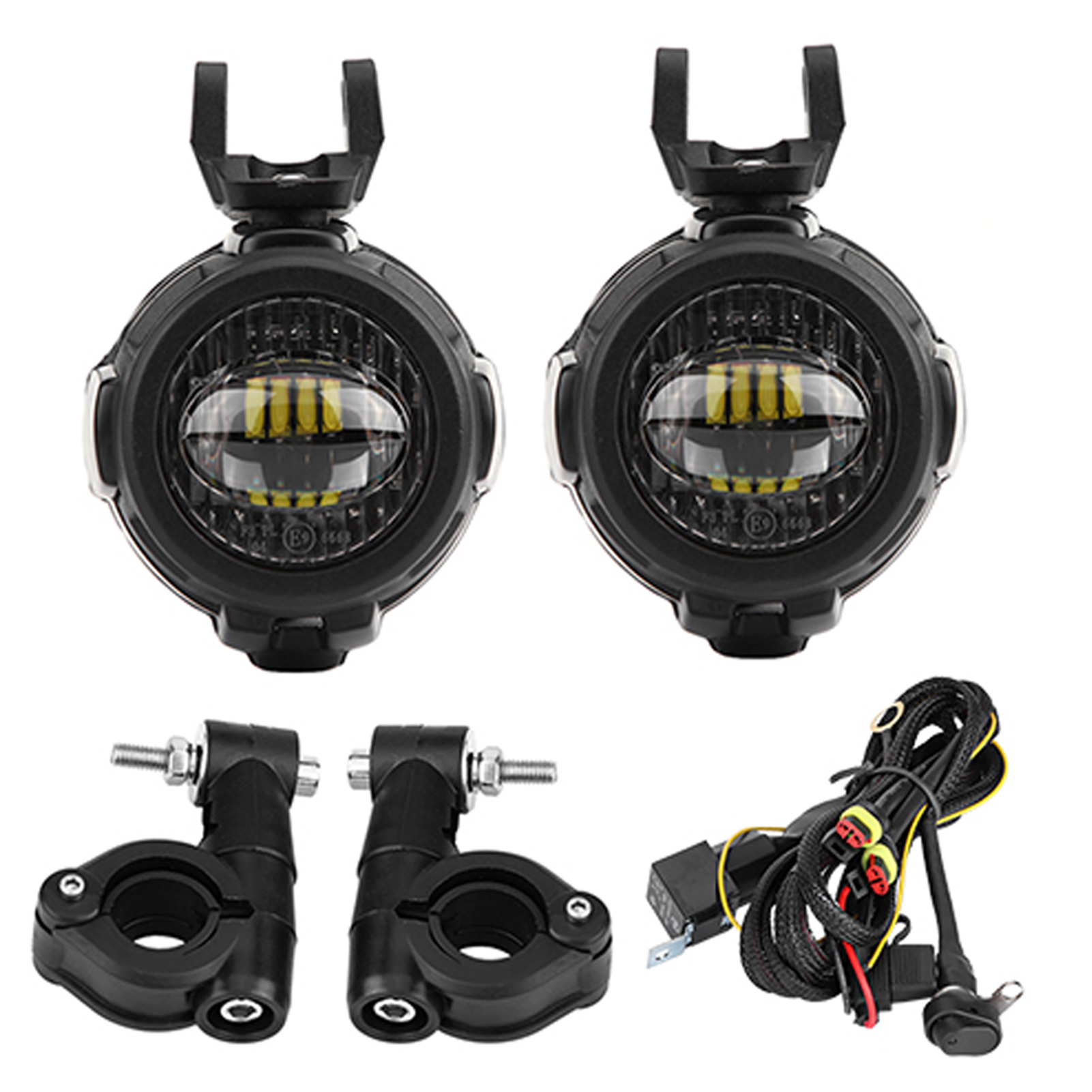 Motorrad-led-scheinwerfer Mit Halterung Für F800gs R1200gs Adv 2014-2017, Nebelscheinwerfer