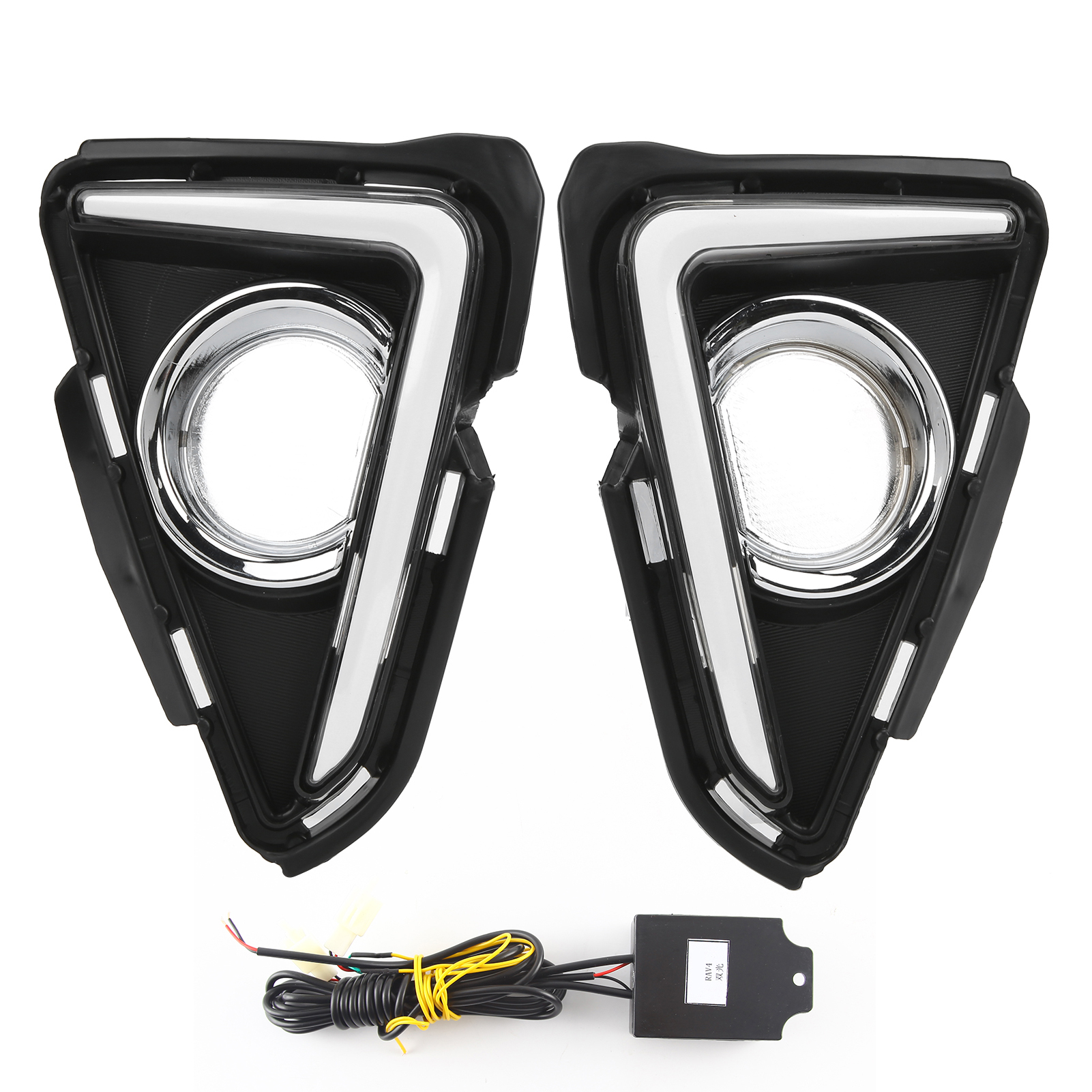 2 Stück Led-tagfahrlicht, Nebelscheinwerfer, Blinker, Ip65, Kompatibel Mit Rav4 2016-2018, Ersatzteil