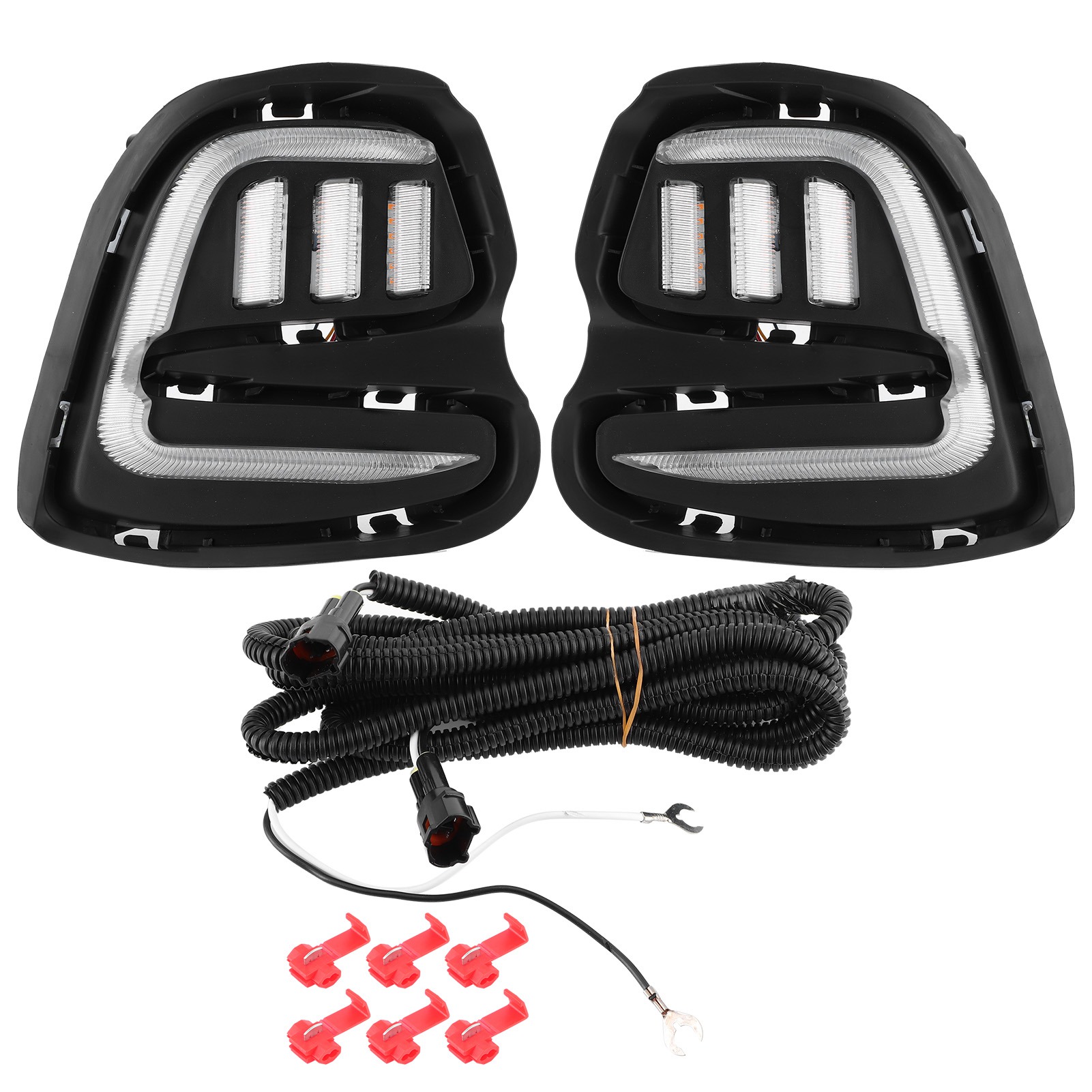 Led-tagfahrlicht (drl) Mit 3-farbigen Blinkern Für Chevrolet Cavalier 2015-2019, Kurvenlicht Und Tagfahrlicht