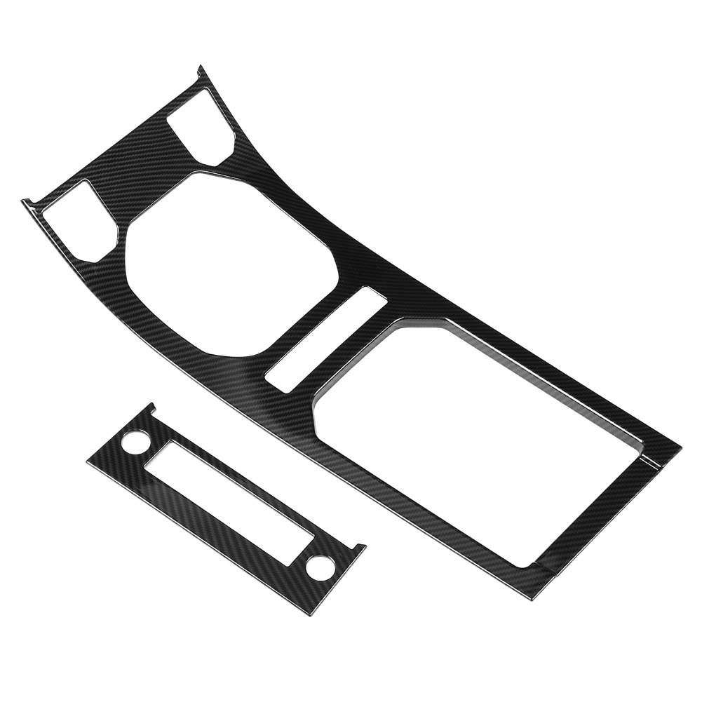 2-teilige Mittelkonsolenverkleidung In Carbonfaser-optik Für Land Rover Range Rover Evoque 2012-2017