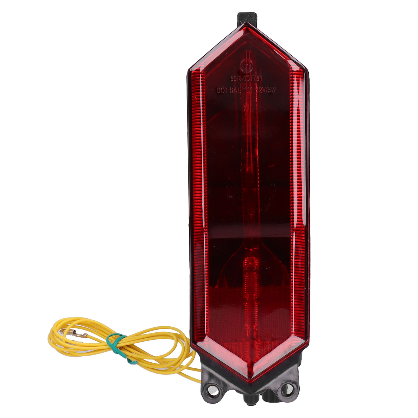 Komplettes Led-rücklicht Mit Blinker Und Bremslicht, Hohe Leuchtkraft, Für Yzf-r1 / Yzf-r6 R7 (rote Linse)