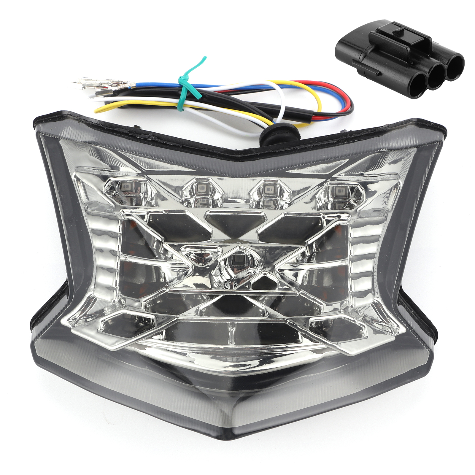 Led-rücklicht Für Motorräder Mit Klarglas, Kompatibel Mit Kawasaki Z900, Z650, Ninja 650 2017-2019