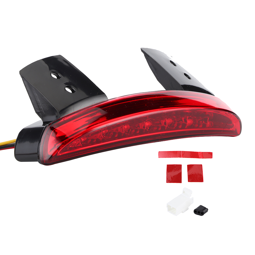 Led-motorradrückleuchten Mit Integrierten Blinkern, Passend Für Touring Xl 883 1200 – Brems- Und Kotflügelbeleuchtung