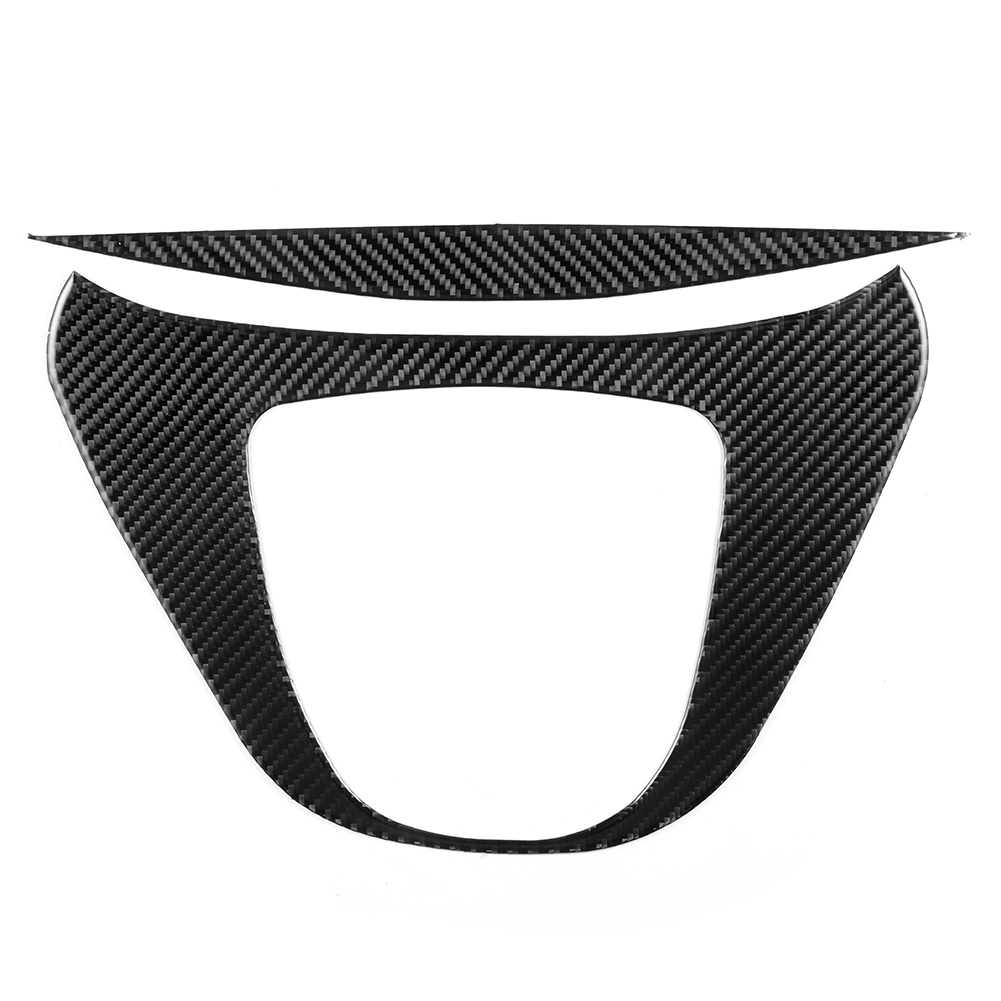 2-teiliges Set Aus Mittelkonsole, Multimedia-konsolenverkleidung Und Schalthebel Aus Echtem Carbon, Kompatibel Mit Mercedes-benz V-klasse 2015-2020