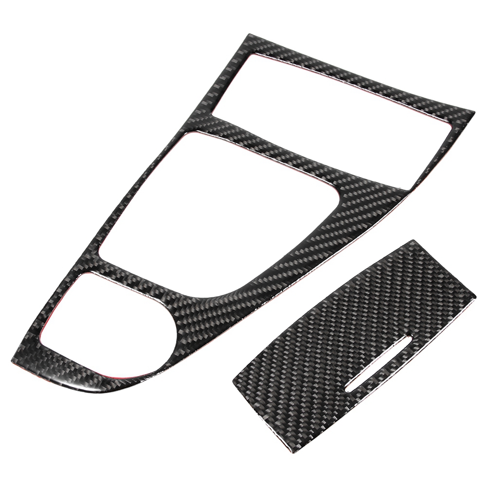 2x Schalthebelblende Aus Kohlefaser, Kompatibel Mit Infiniti Q50 Q60 2013-2019