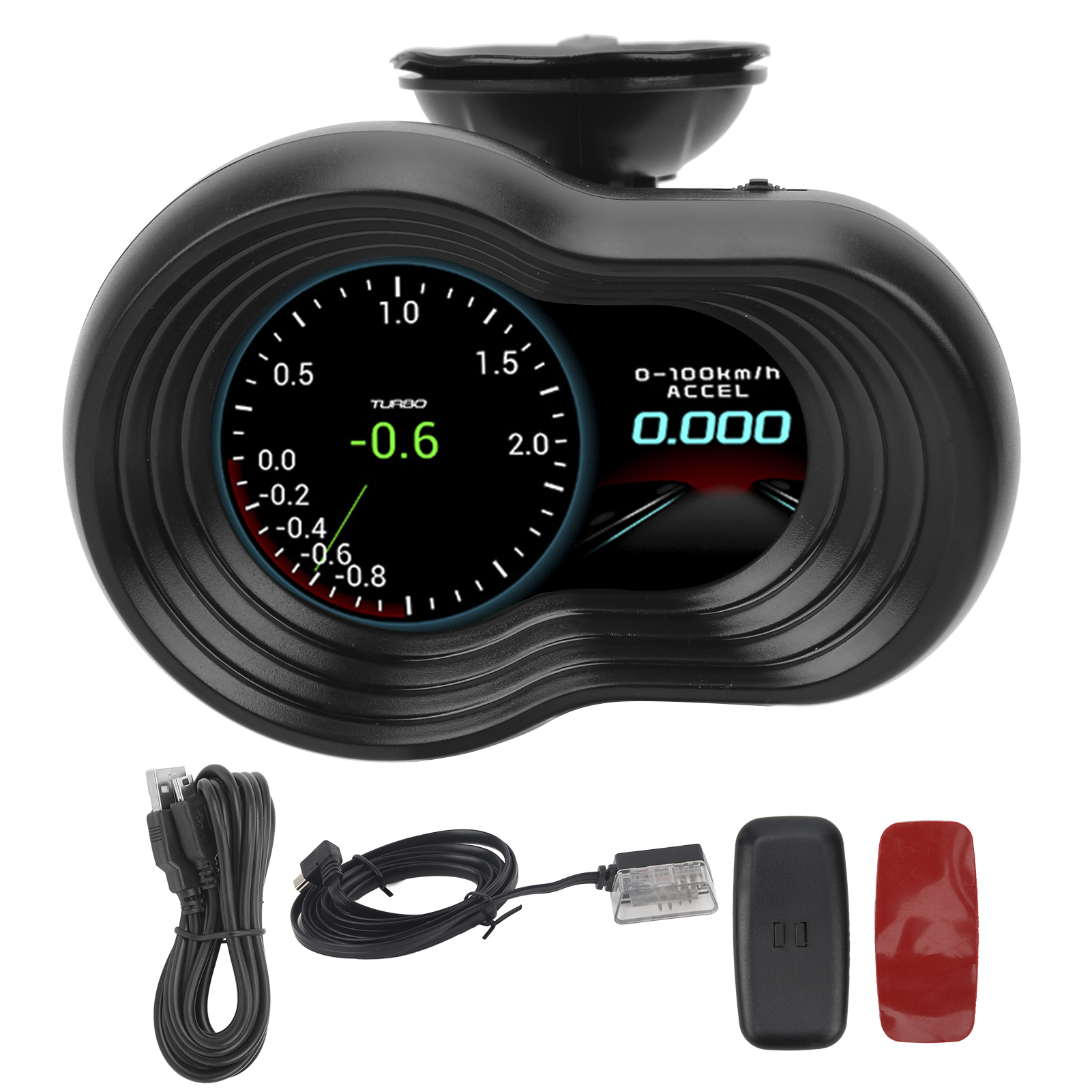 Universeller Obd2+gps Head-up-display Lcd-multifunktionsmonitor-projektor Hud Auto