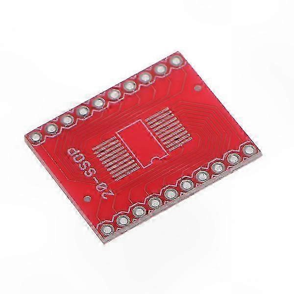 20-poliger Ssop-zu-dip-konverteradapter, 4er-pack, Leiterplatte Zur Montage, Kompatibel Mit Integrierten Schaltungen, Elektronisches Testgerät, Lötfrei, Kompakt Und Praktisch.